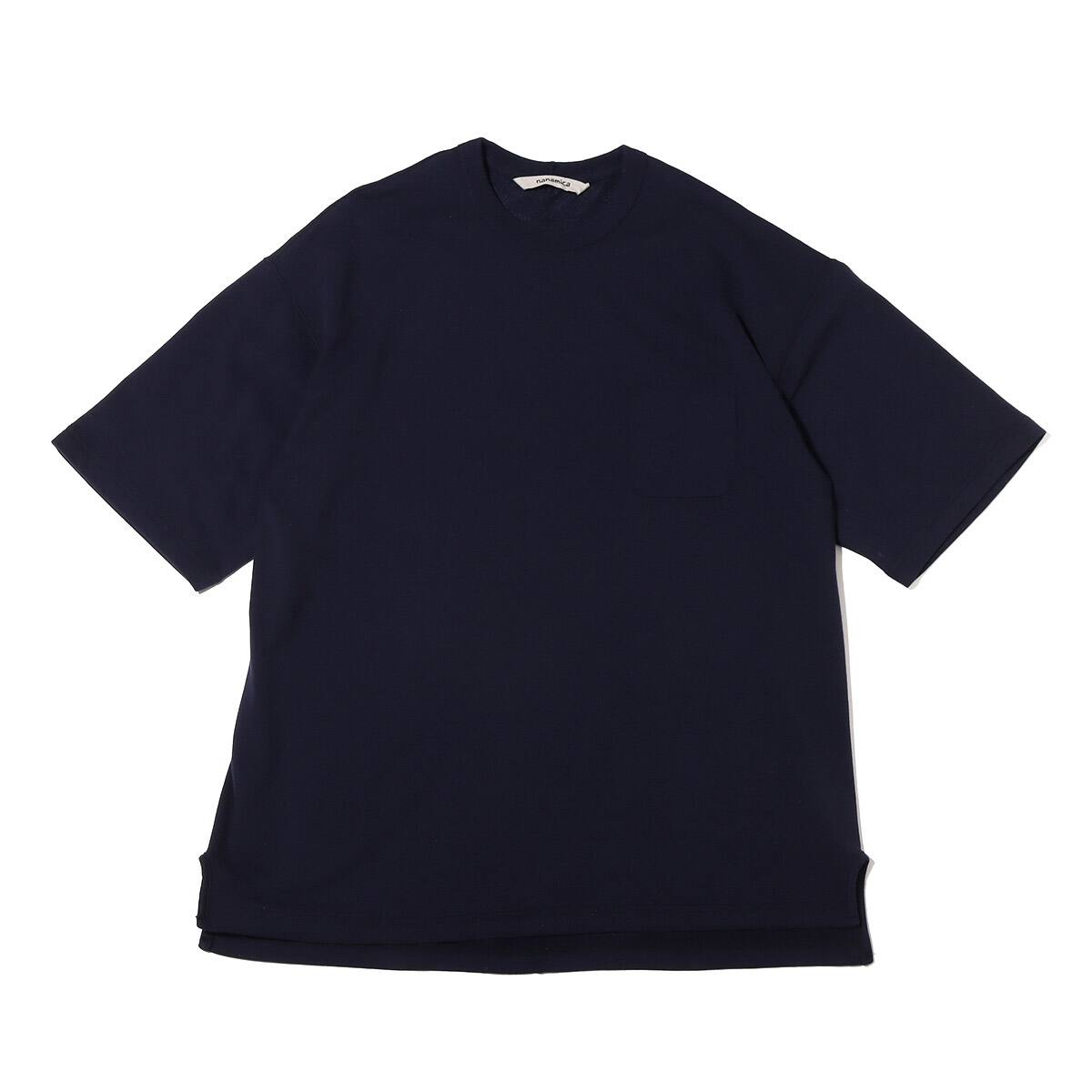 nanamica H/S Pocket Tee Navy 23SP-Iのメイン画像