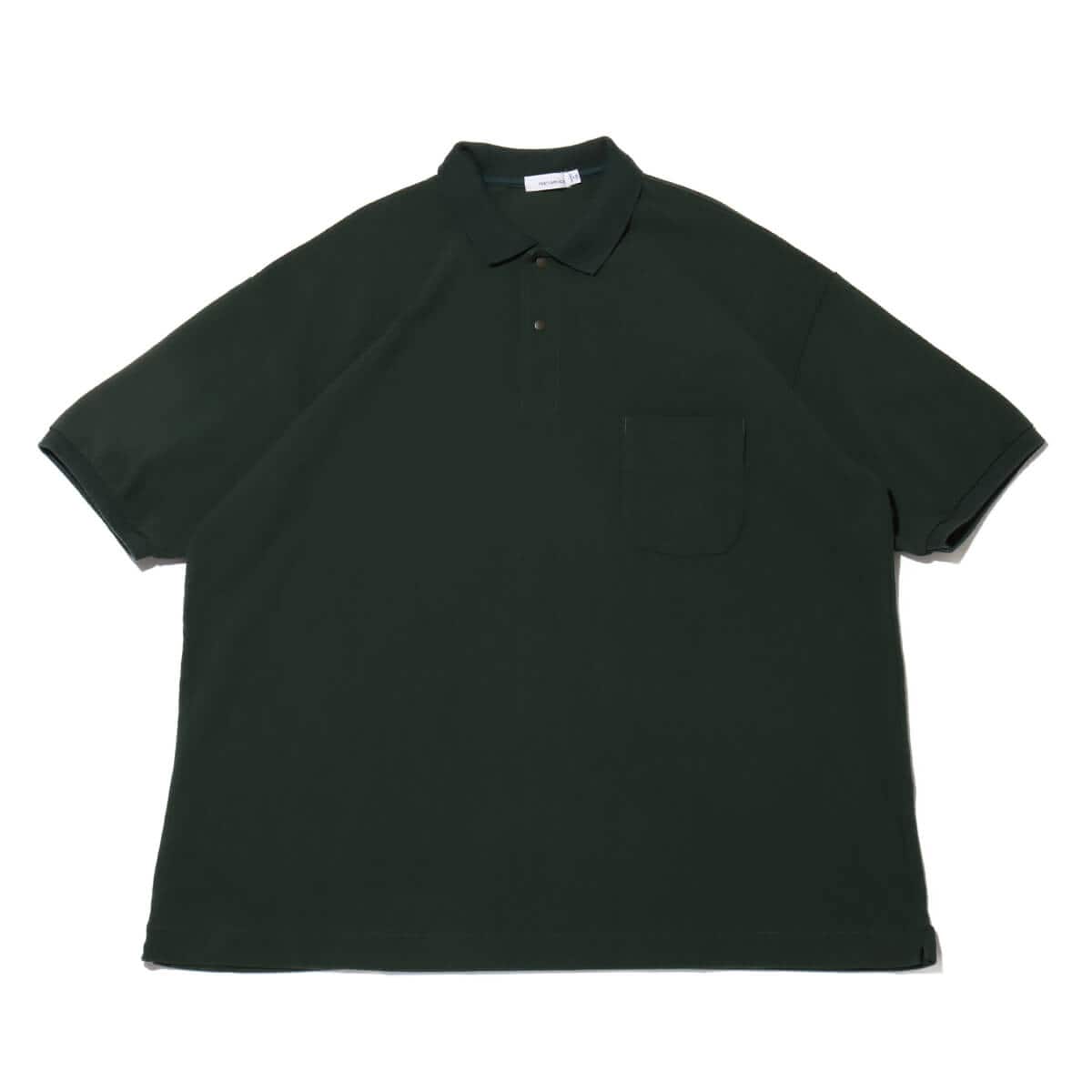 nanamica S/S Polo Shirt Green 24SP-I