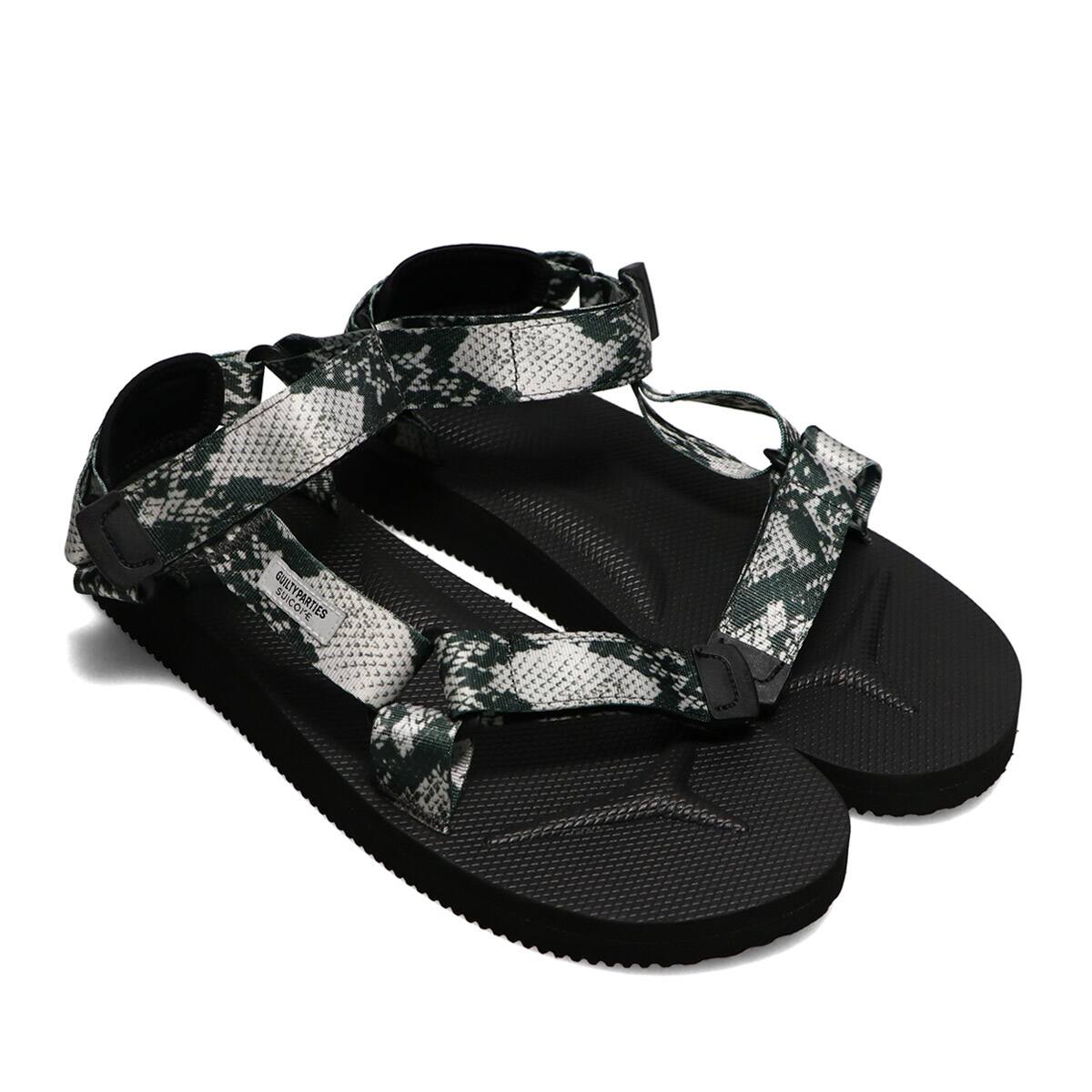 WACKO MARIA SUICOKE BEACH SANDALS WHITE 21SU-I