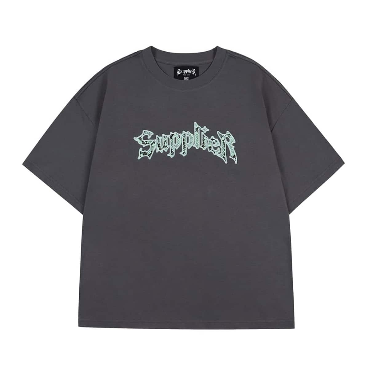 SUPPLIER PYTHON IRON LOGO TEE GRAY 22SU-I