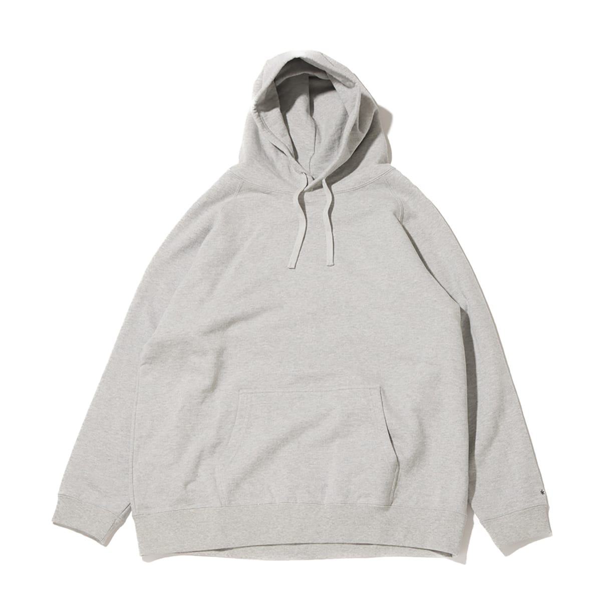 snow peak Recycled Cotton Pullover Hoodie M.Greyのメイン画像