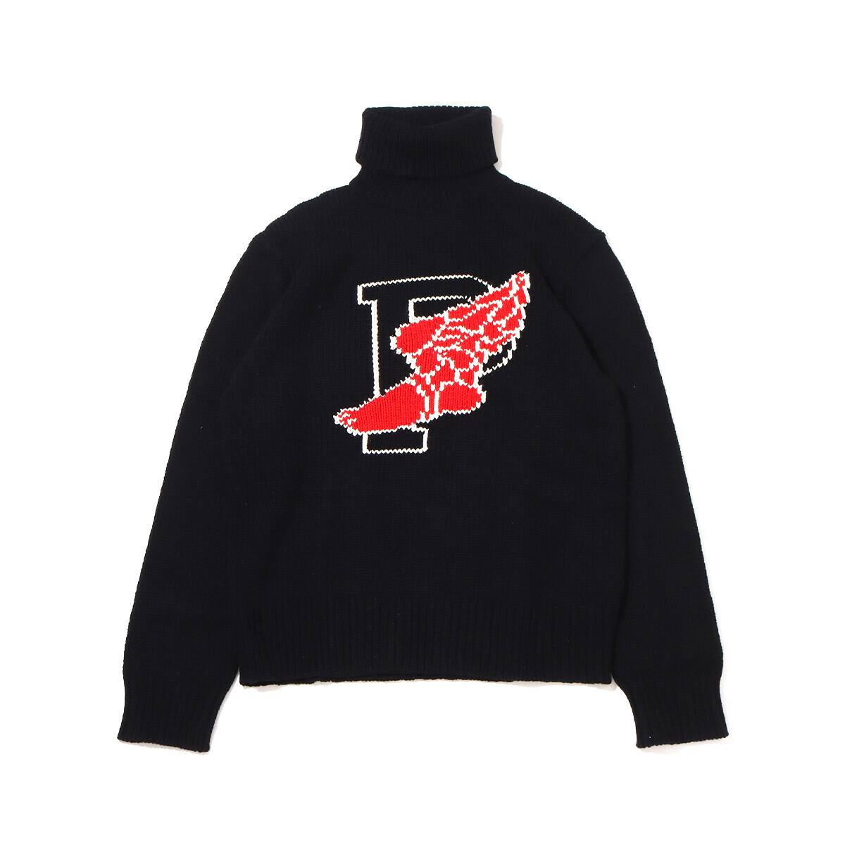 POLO RALPH LAUREN LS TN-LONG SLEEVE-SWEATER BLACK MULTI 19FA-Iのメイン画像