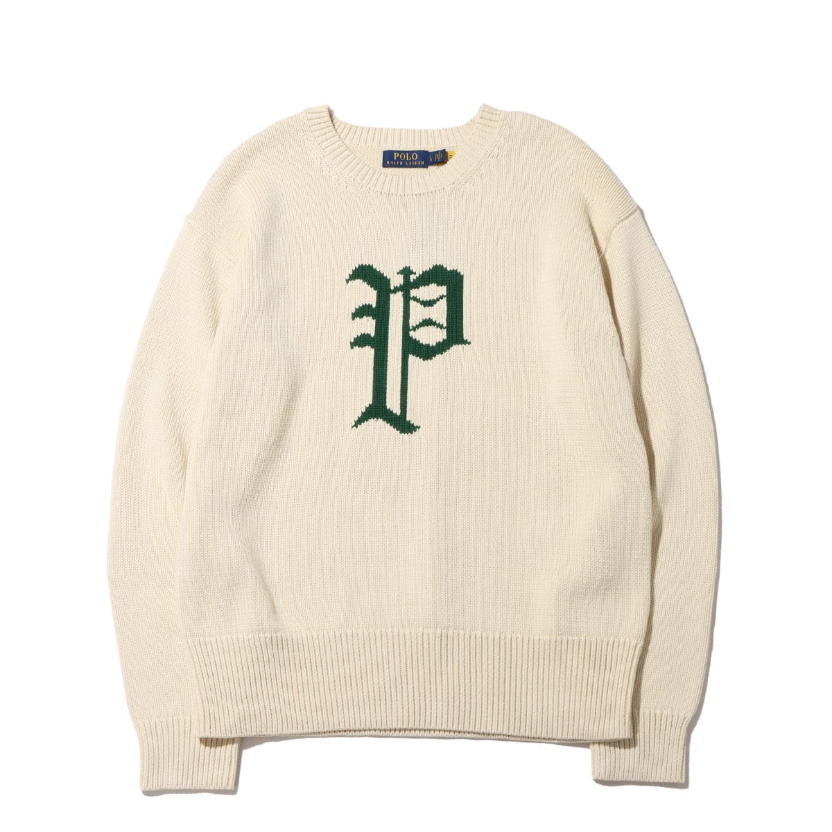 POLO RALPH LAUREN LSCNGOTHICP-LONG SLEEVE-PULLOVER CREAM MULTI 22SS-Iのメイン画像