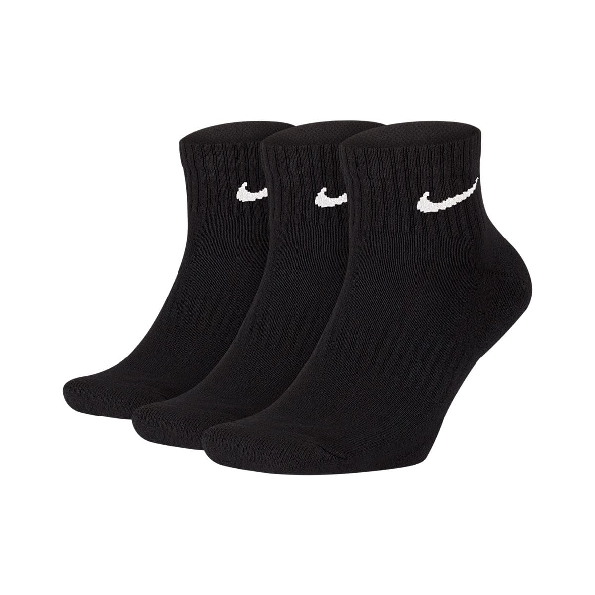 NIKE U NK EVERYDAY CUSH ANKLE 3PR BLACK/WHITEのメイン画像