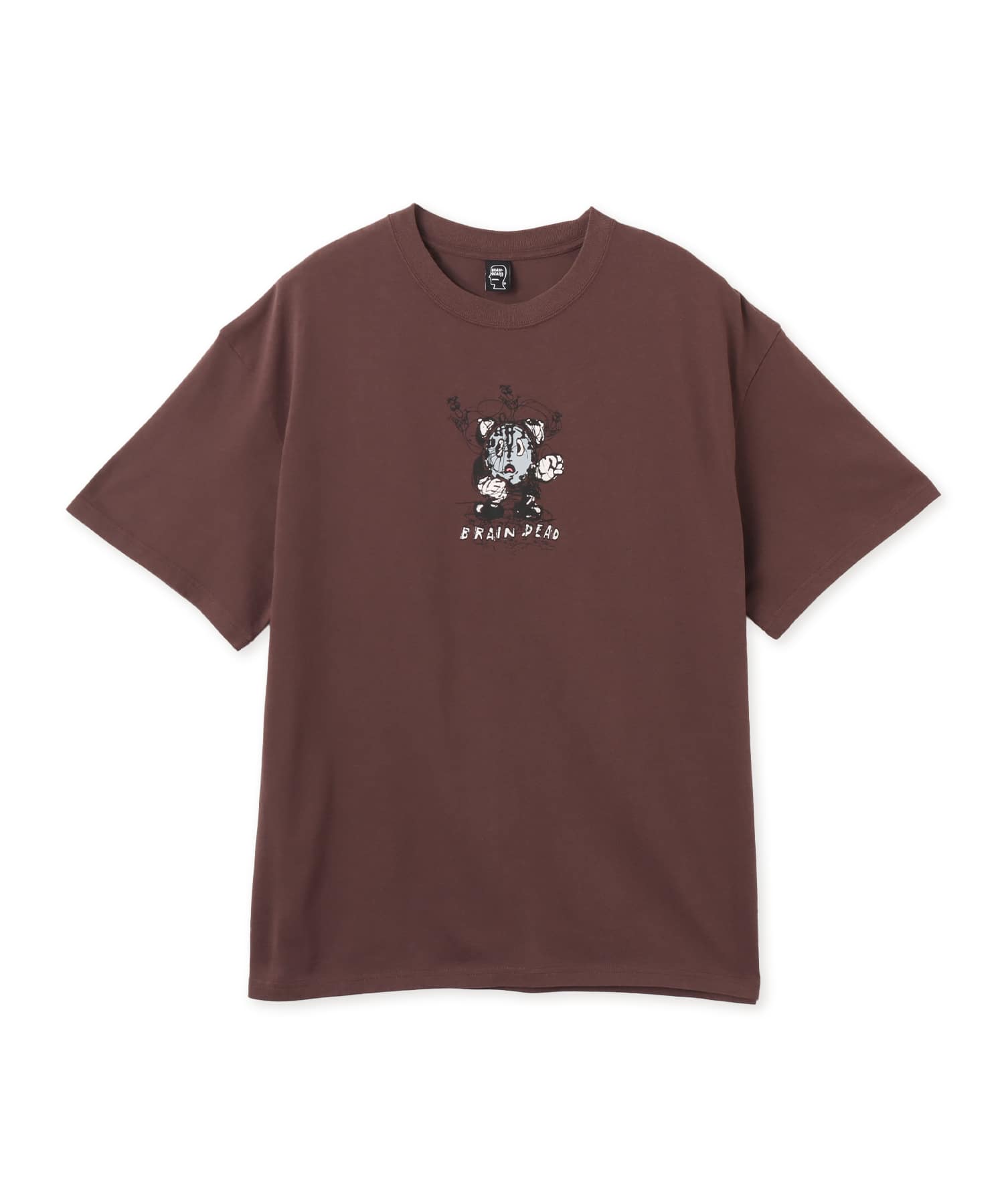 BRAIN DEAD TIME IS NIGH T-SHIRT BERRYのメイン画像