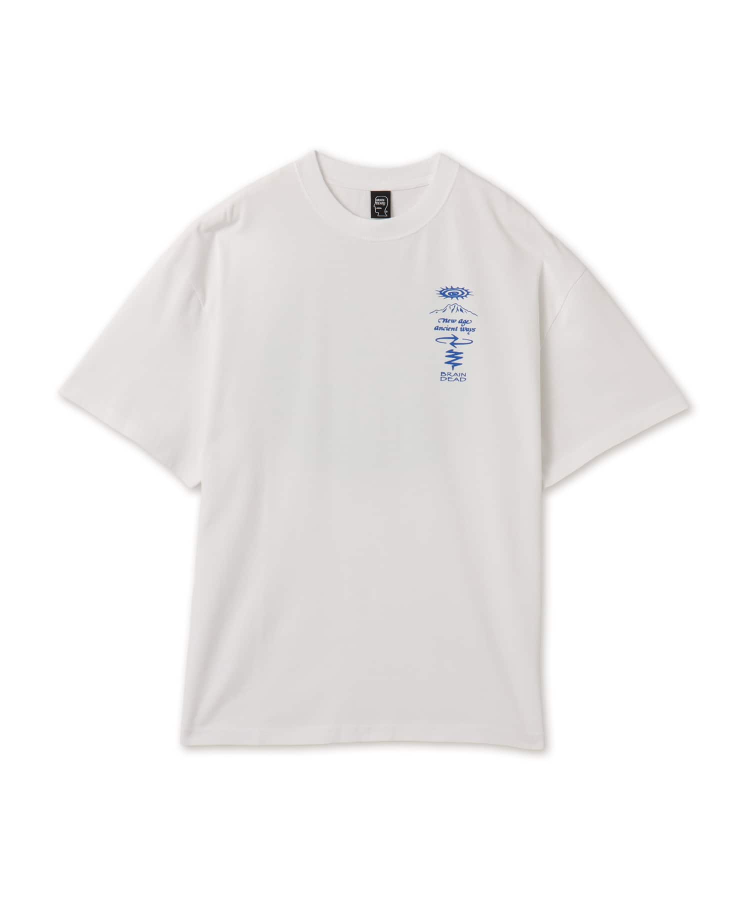 BRAIN DEAD ANCIENT WAYS T-SHIRT WHITEのメイン画像
