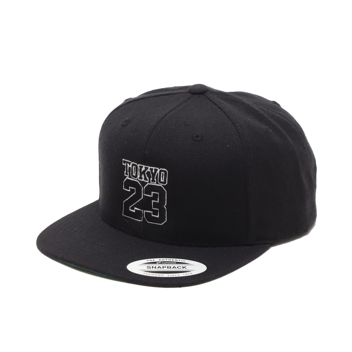 TOKYO 23 SNAPBACK CAP BLACK 22SS-I