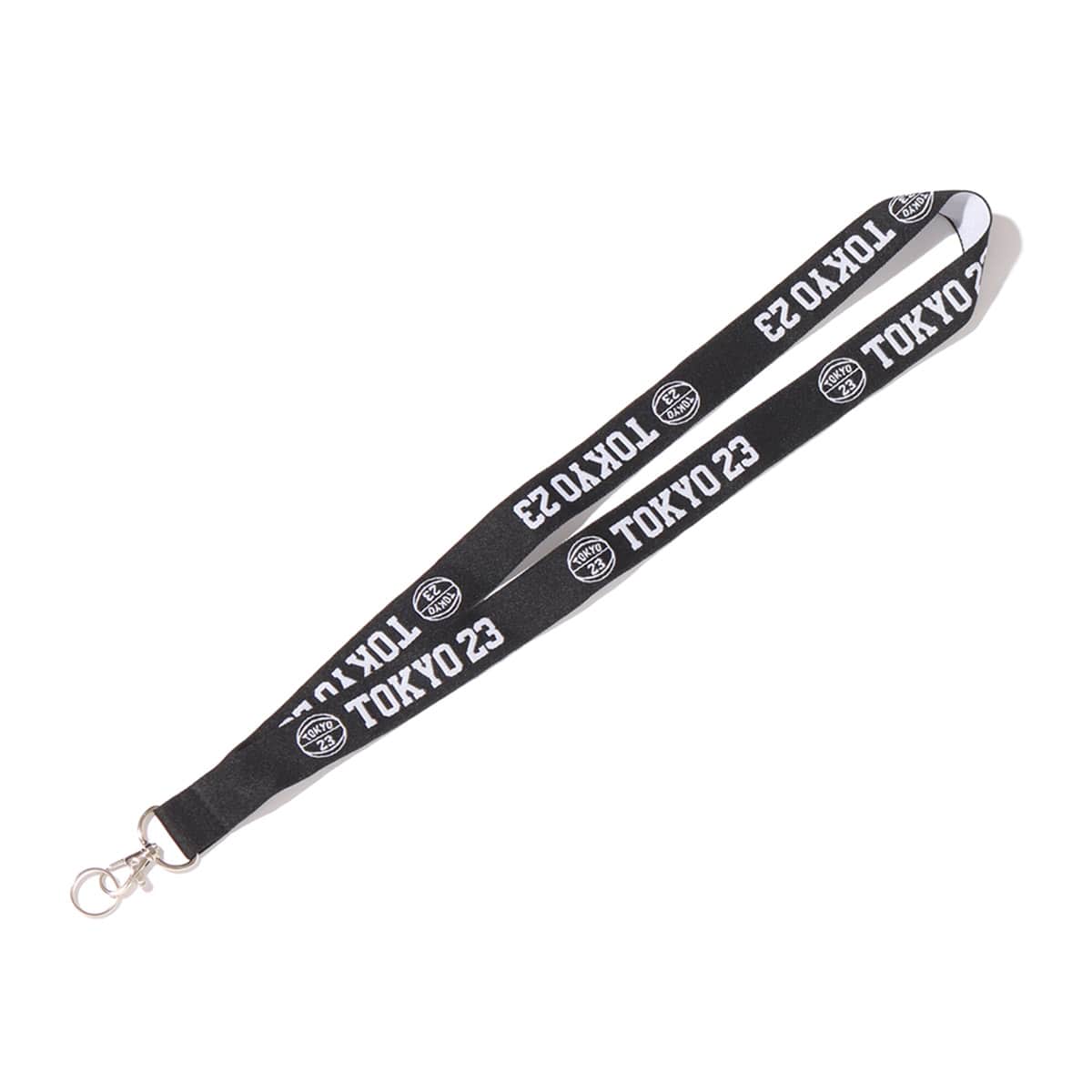 TOKYO 23 NECK STRAP BLACK 21FW-Iのメイン画像