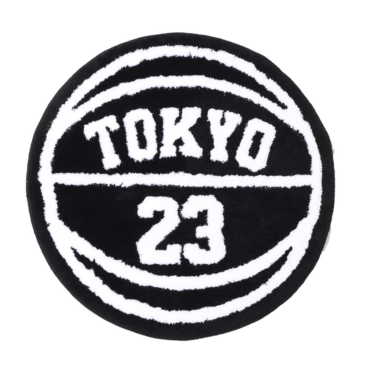 TOKYO 23 FLOOR MAT BLACK/WHITE 21FW-I_photo_large