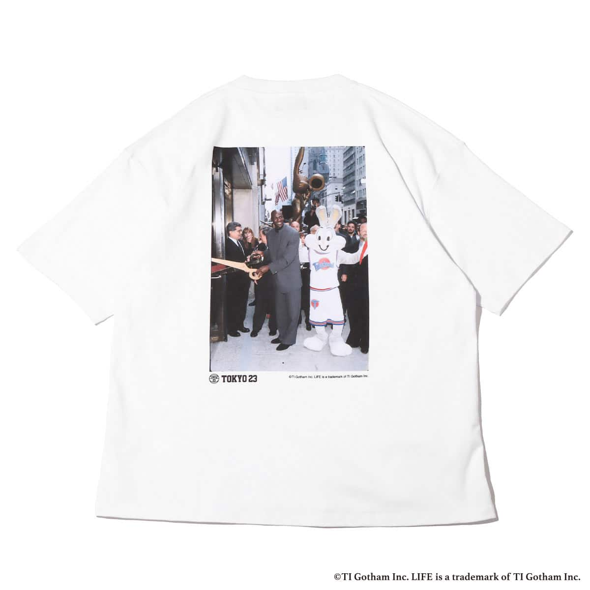 TOKYO 23 x LIFE magazine PHOTO TEE type2 WHITE 22SS-I