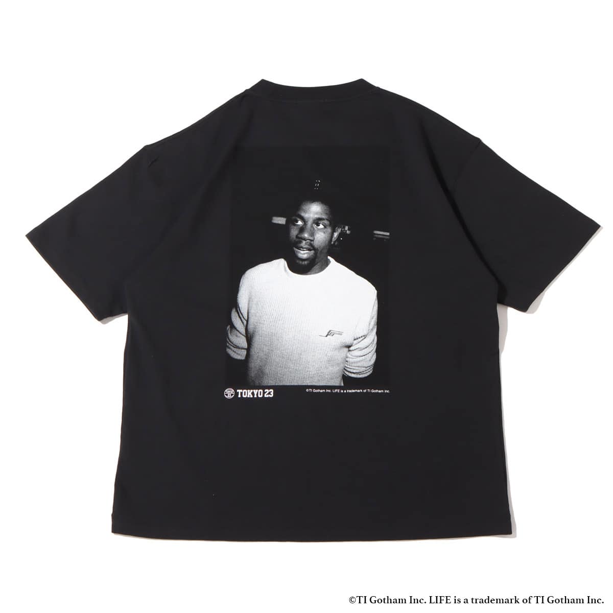 TOKYO 23 x LIFE magazine PHOTO TEE type3 BLACK 22SS-Iのメイン画像
