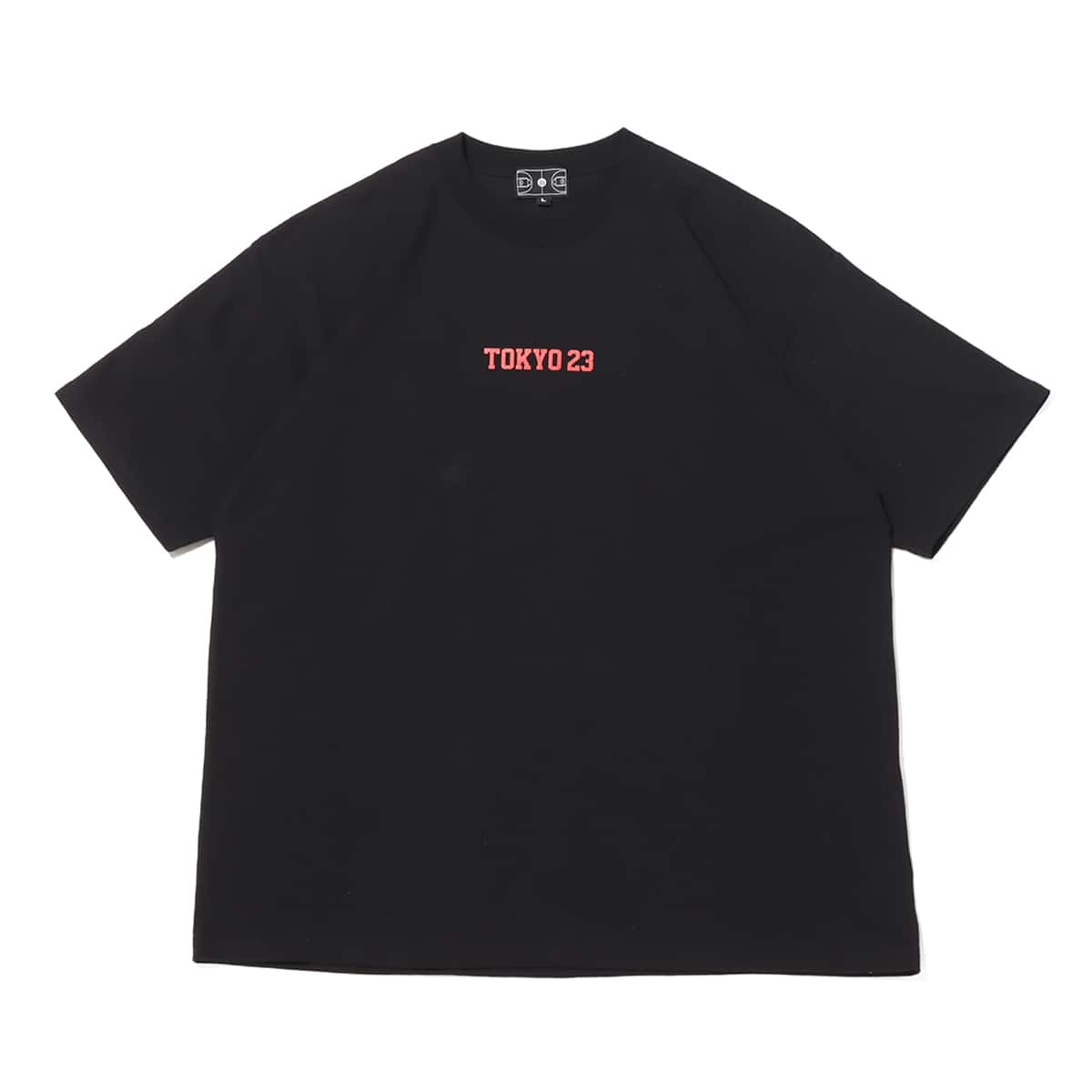 TOKYO 23 FULL COURT TEE BLACK 23SS-Sのメイン画像