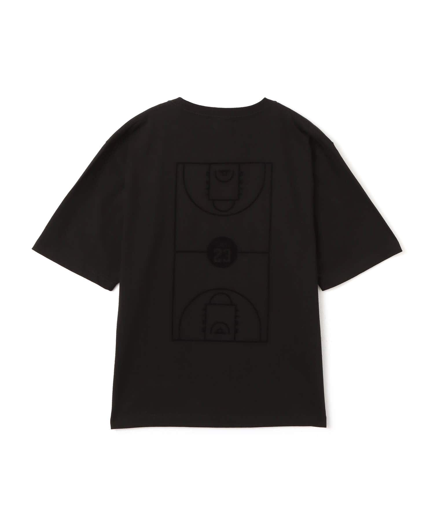 TOKYO 23 FULL COURT TEE BLACK X BLACKのメイン画像