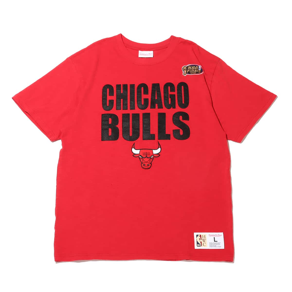 Mitchell & Ness LEGENDARY SLUB S/S TEE BULLS REDのメイン画像