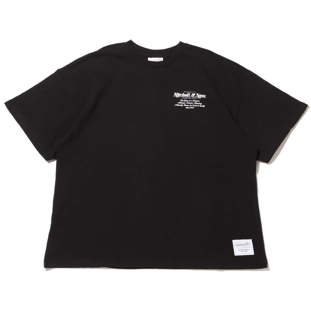 Mitchell & Ness BRANDED HERITAGE PREMIUM TEE BLACK 24SS-Iのメイン画像