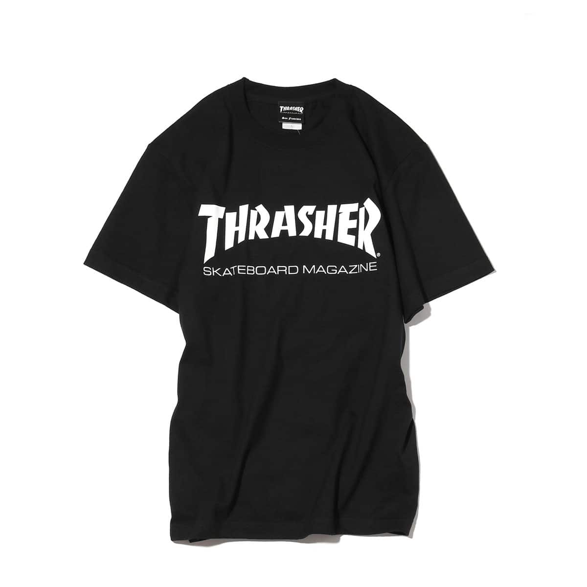 THRASHER MAG LOGO T-SHIRTWHITE/BLACK/RED 18FW-I_photo_large