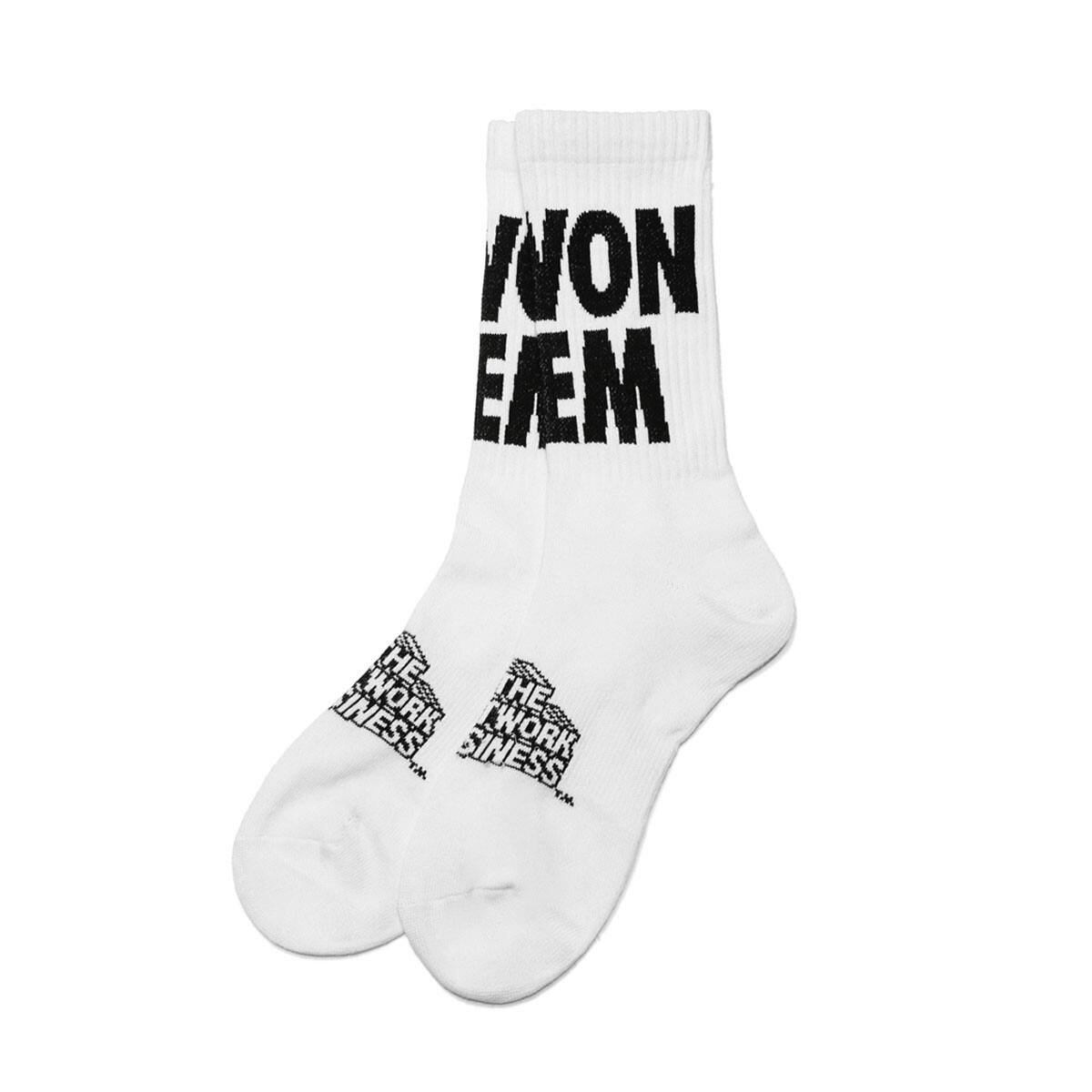 THE NETWORK BUSINESS WON'EM Socks WHITE 21SP-S_photo_large