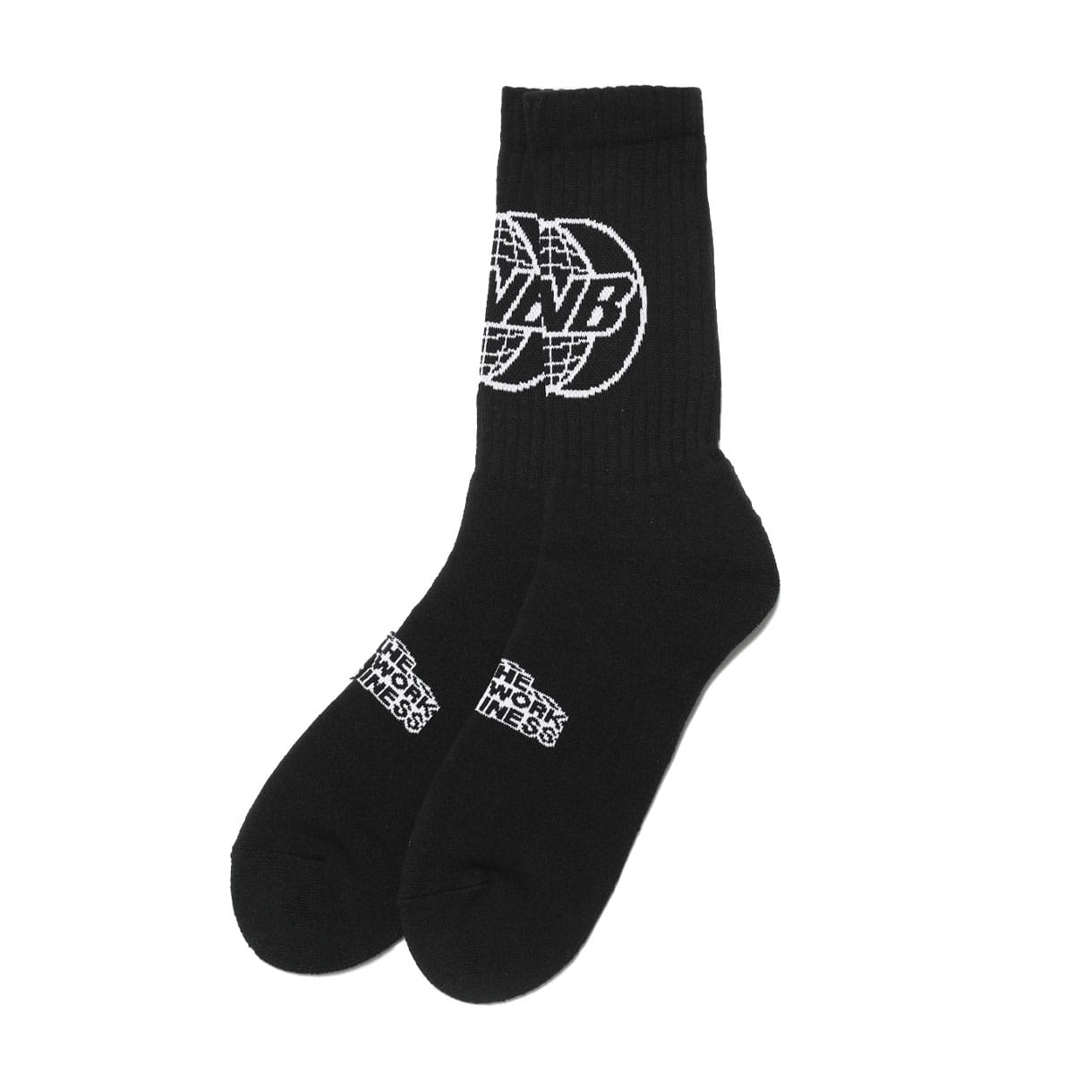THE NETWORK BUSINESS TNB LOGO SOCKS BLACK 21SU-I_photo_large