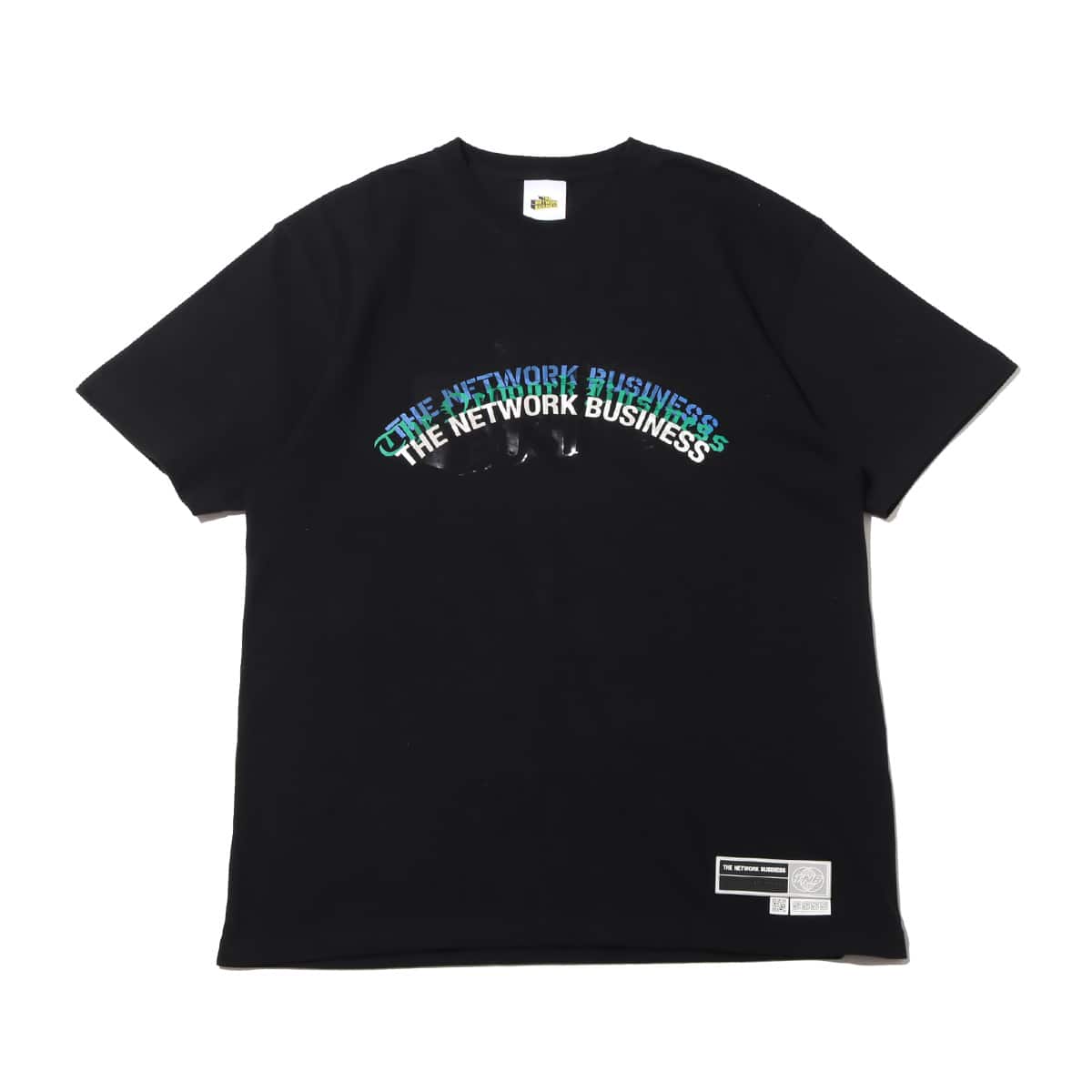 THE NETWORK BUSINESS THREE ARCH LOGO TEE BLACK 22SU-Iのメイン画像