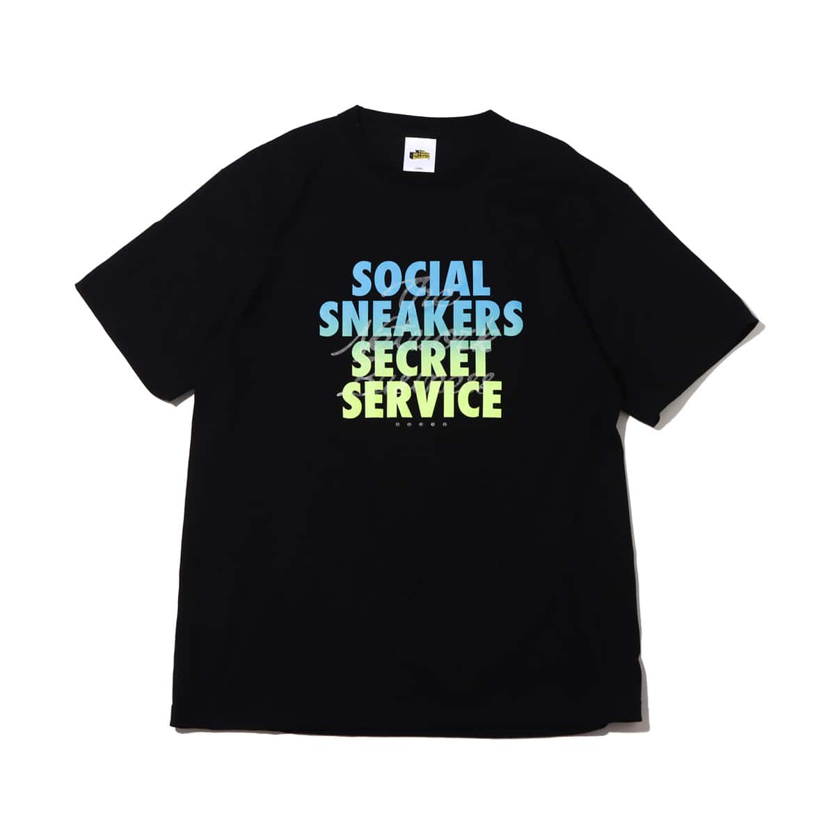 THE NETWORK BUSINESS LEMON VENOM AND AURORA TEE BLACKのメイン画像