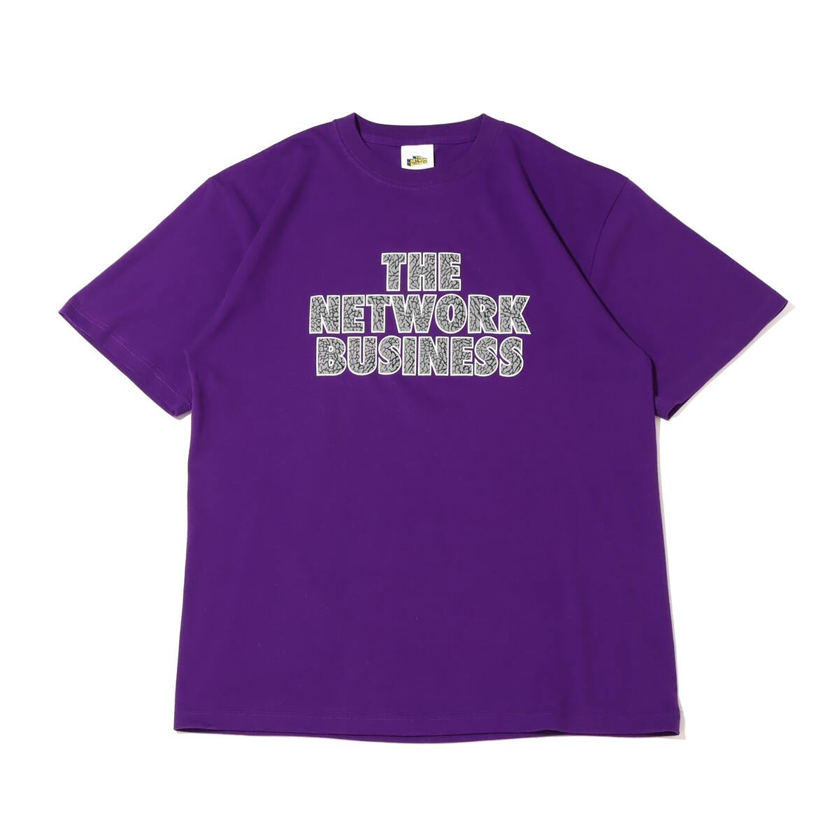 The Network Business Foam Print Elephant S S Tee Purple 22su I