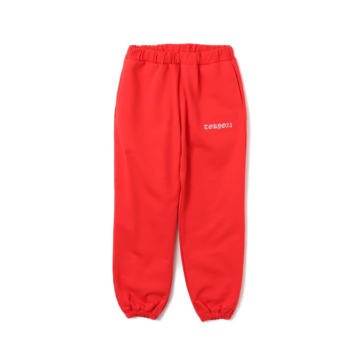 TOKYO 23 Sweat Color Pants RED のメイン画像