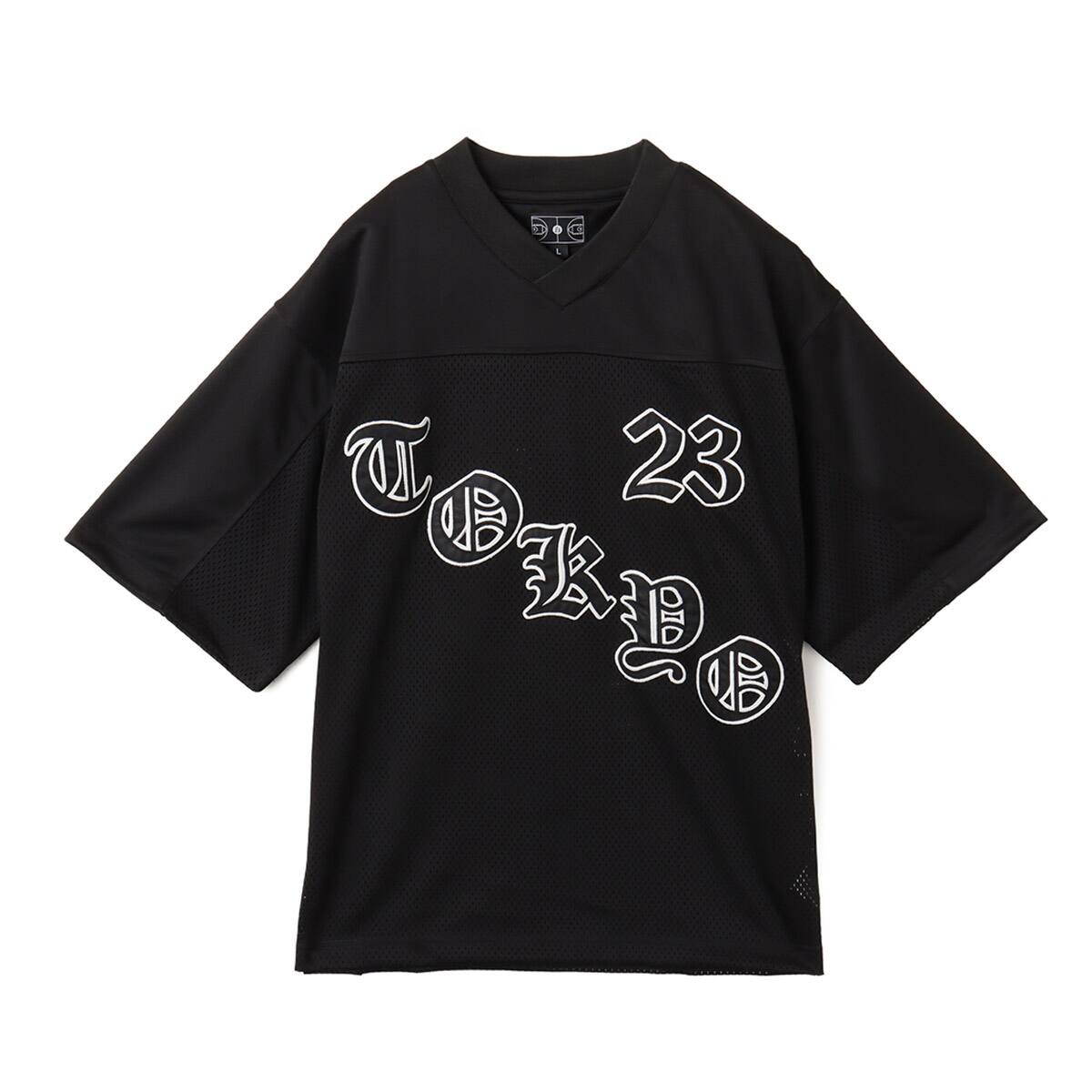 TOKYO 23 SS Football Jersey BLACK（トウキョウ 23 ショート