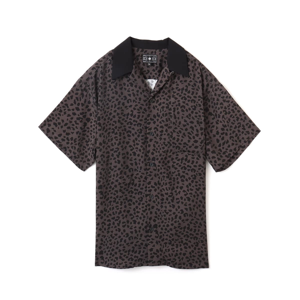 TOKYO 23 Leopard Open Collar Shirt GRAY （トウキョウ 23