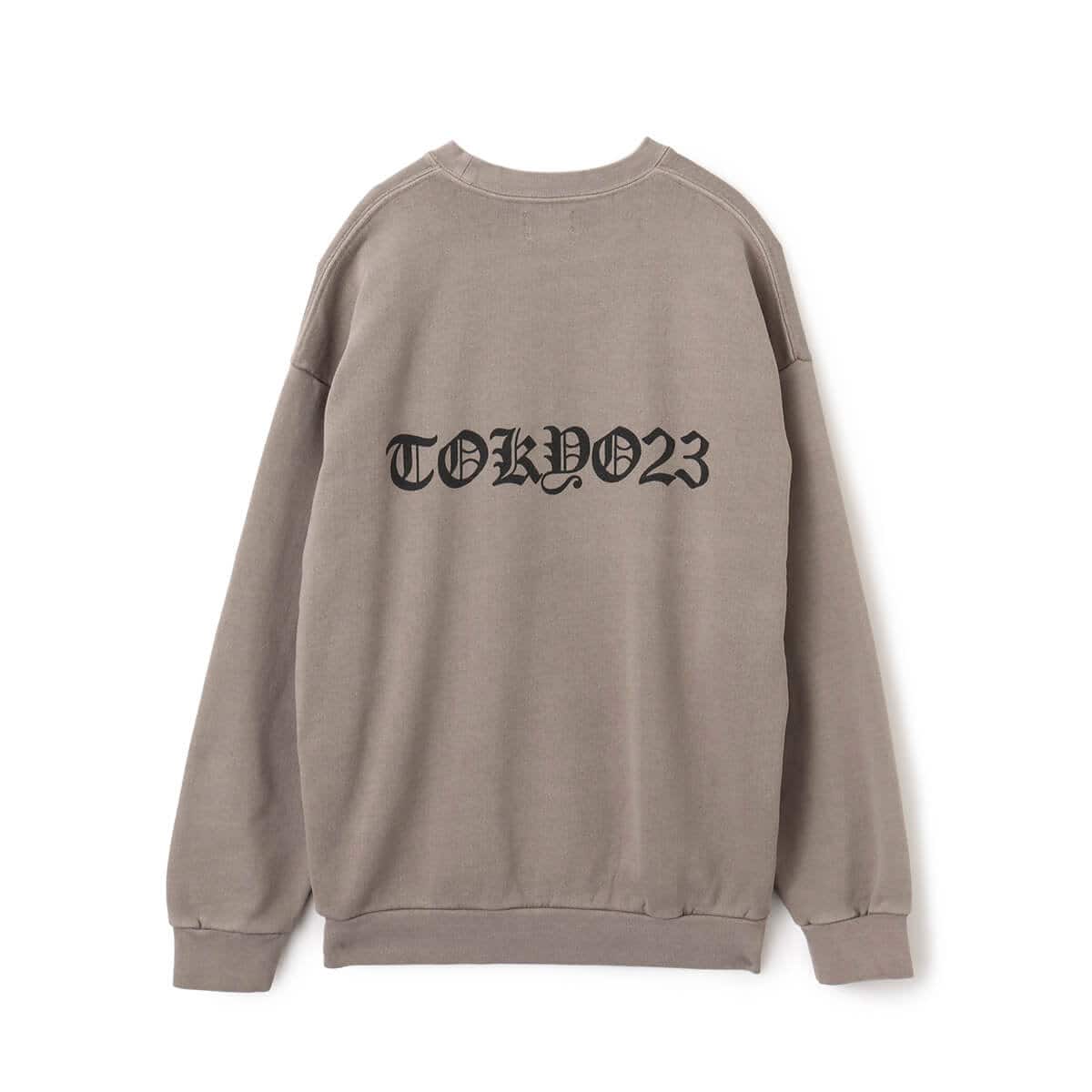 TOKYO 23 Pigment Sweatshirt BEIGE 24SS-Iのメイン画像