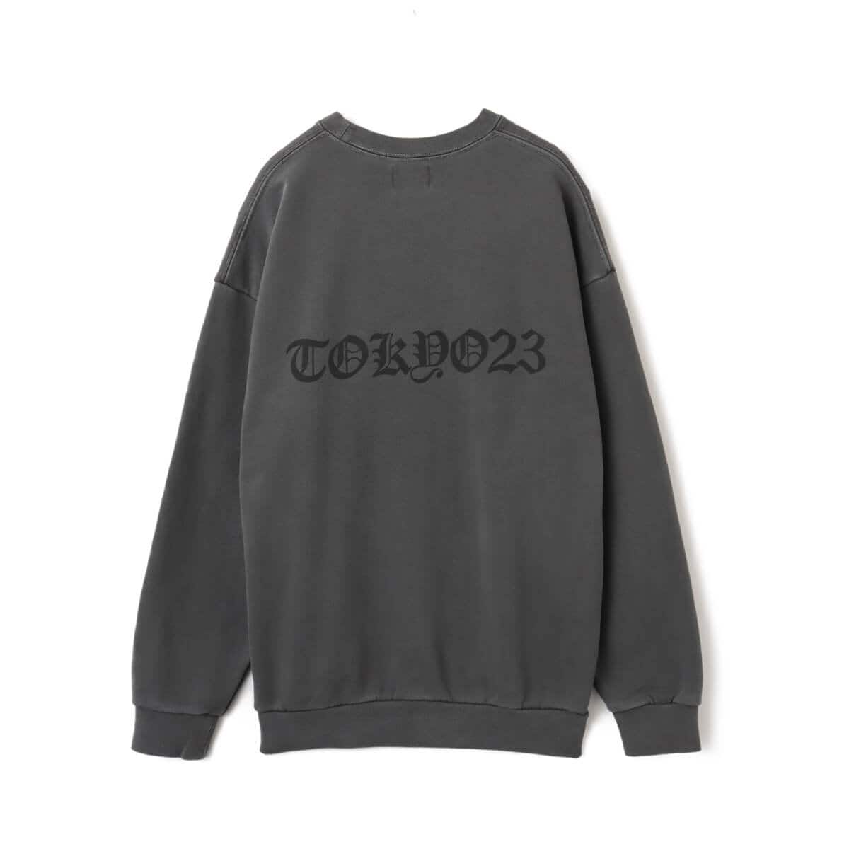 TOKYO 23 Pigment Sweatshirt BLACK 24SS-Iのメイン画像