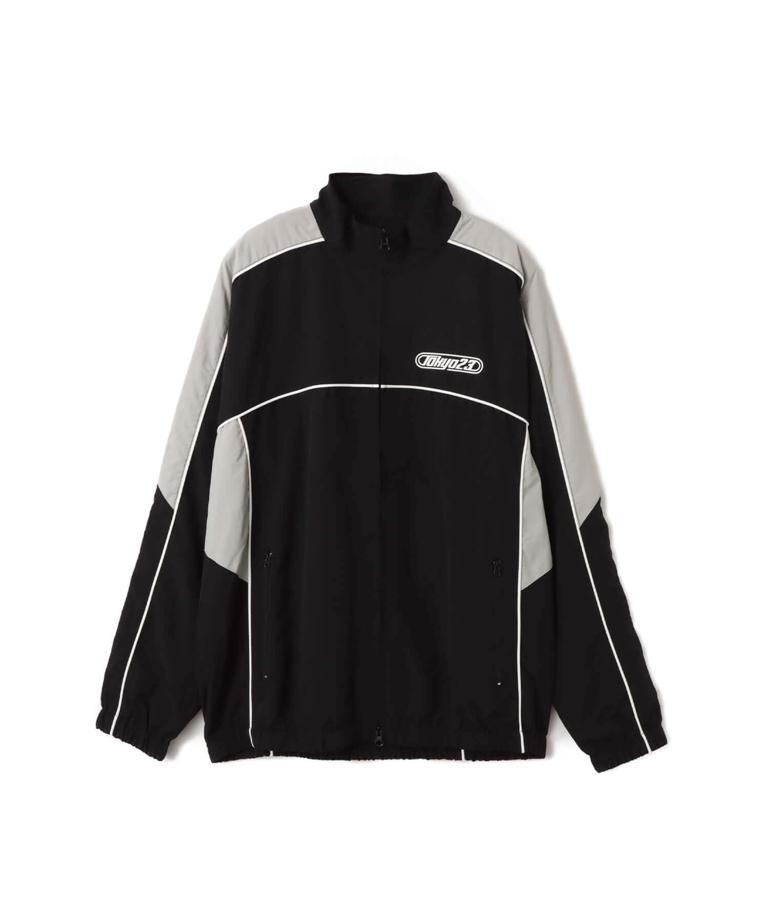 TOKYO 23 Nylon Track Jacket BLACKのメイン画像
