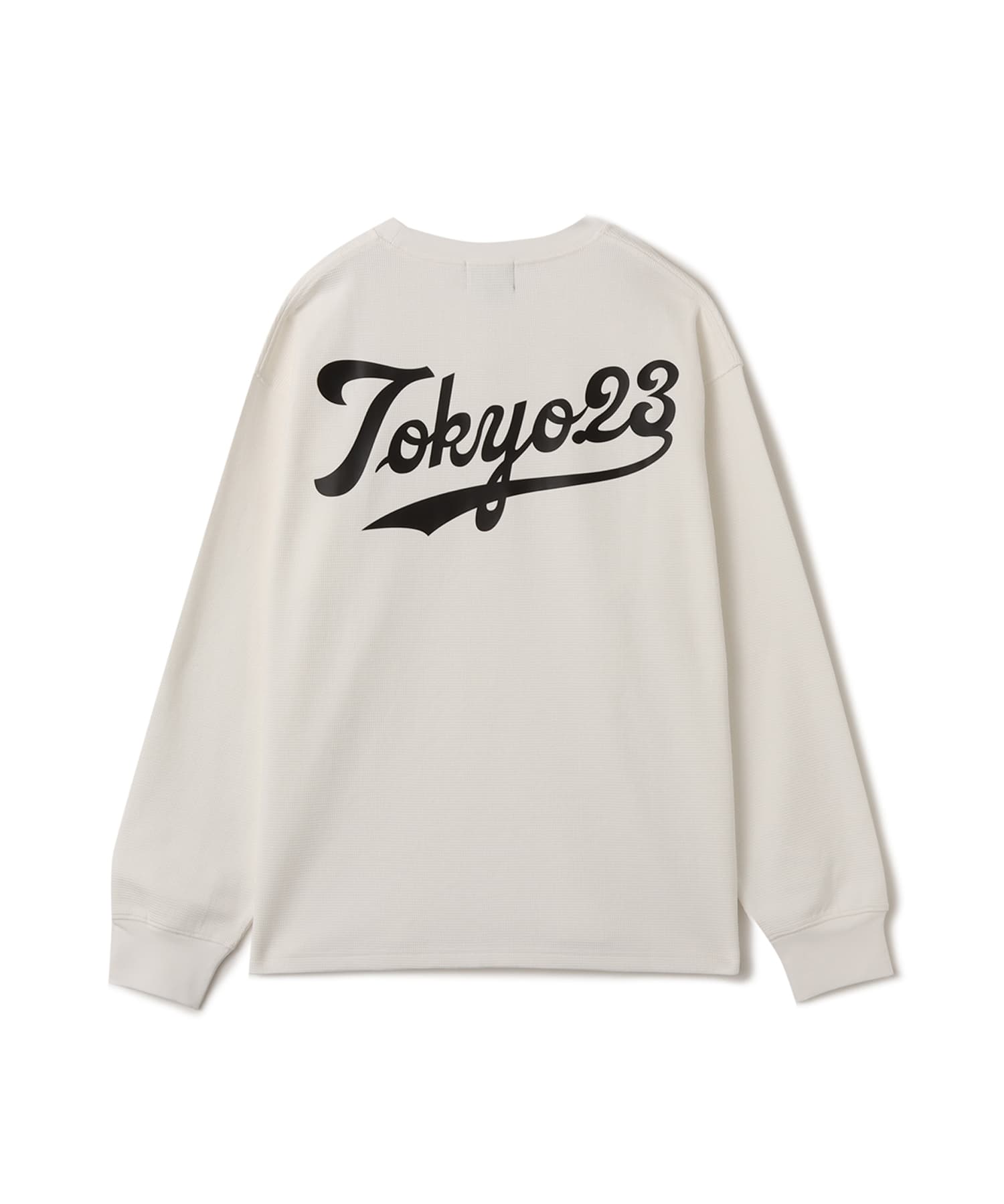 TOKYO 23 Thermal LS T-shirt WHITEのメイン画像
