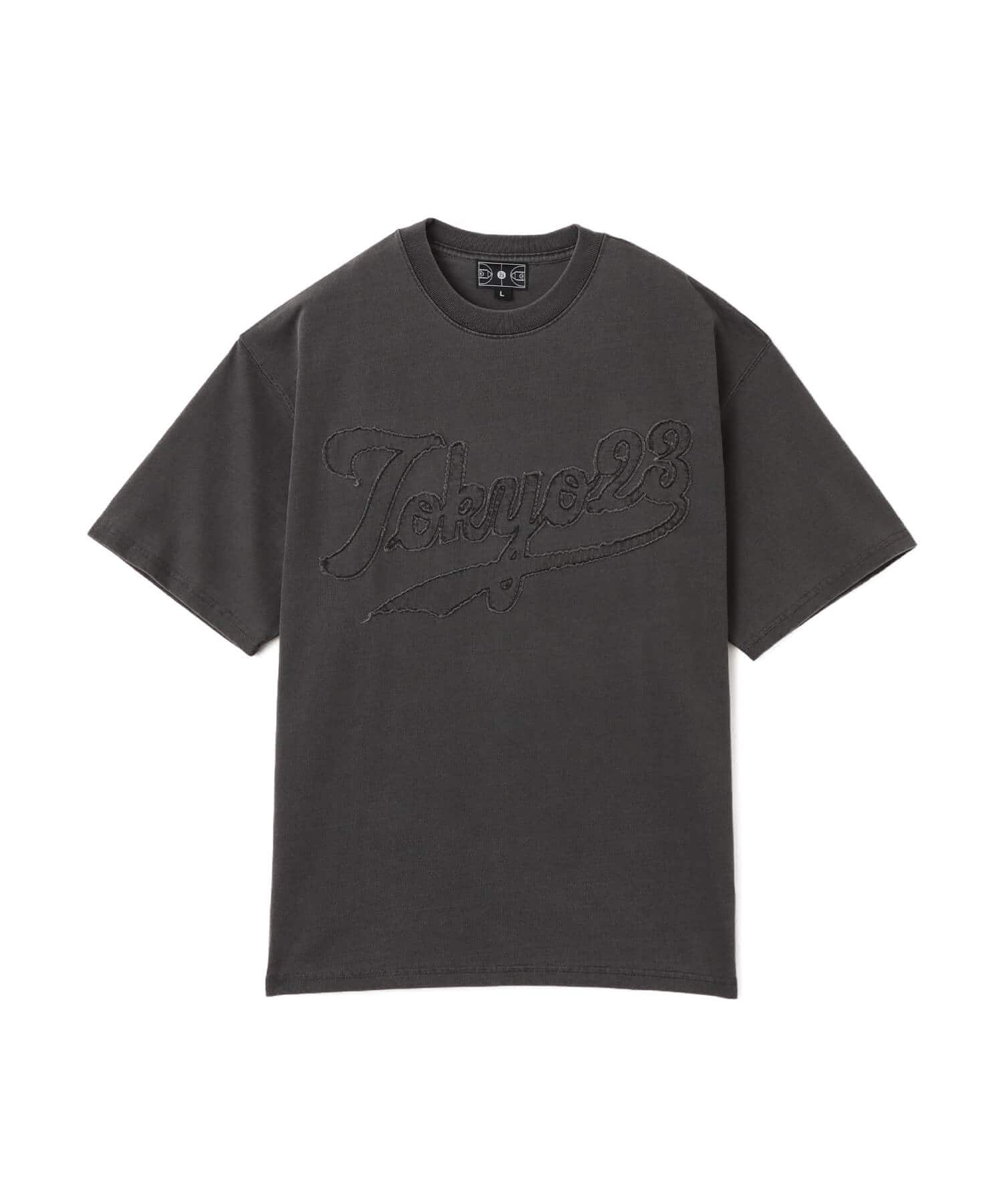 TOKYO 23 Vintage Washed T-shirt CHARCOALのメイン画像