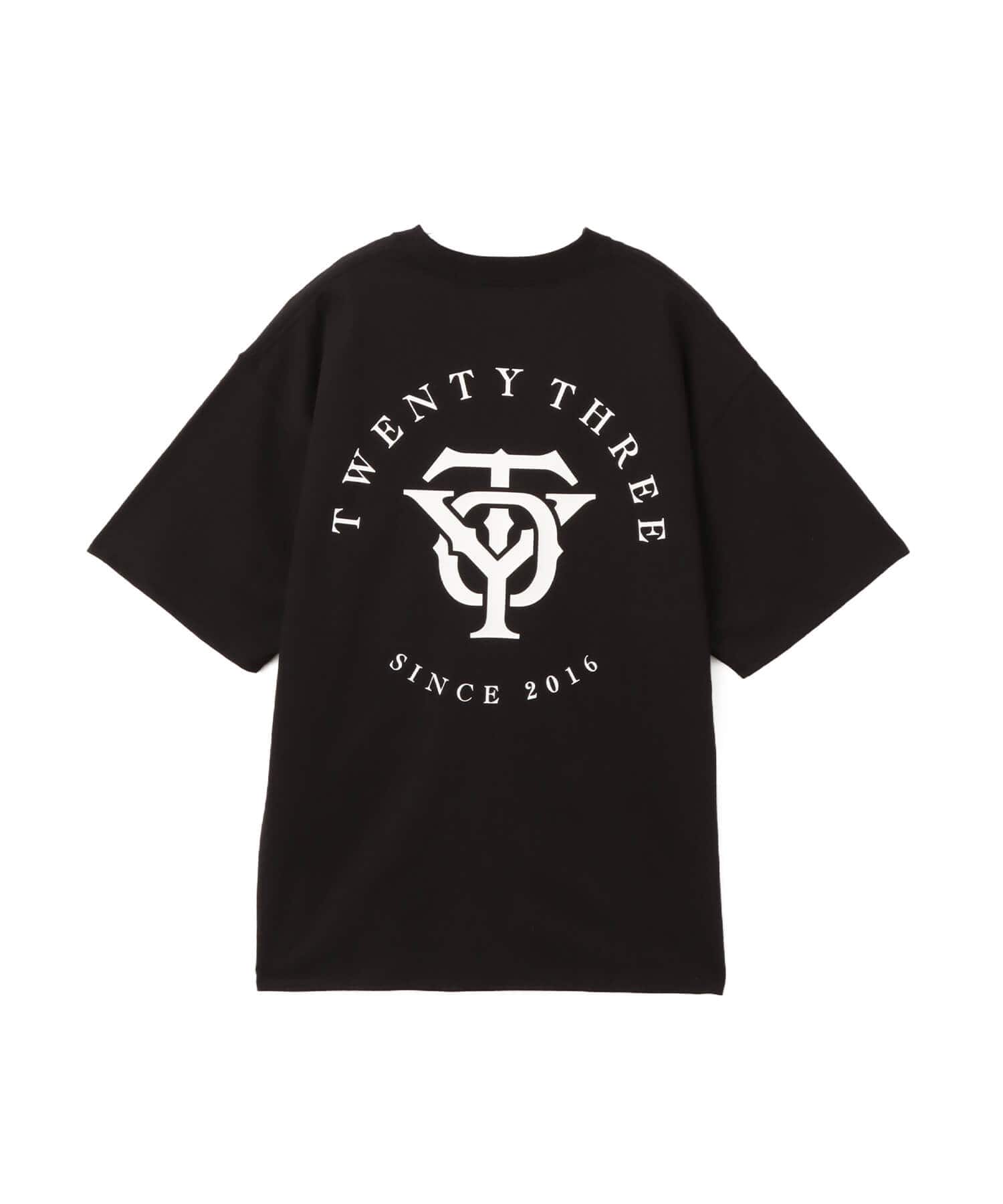 TOKYO 23 Circle Logo T-shirt BLACKのメイン画像