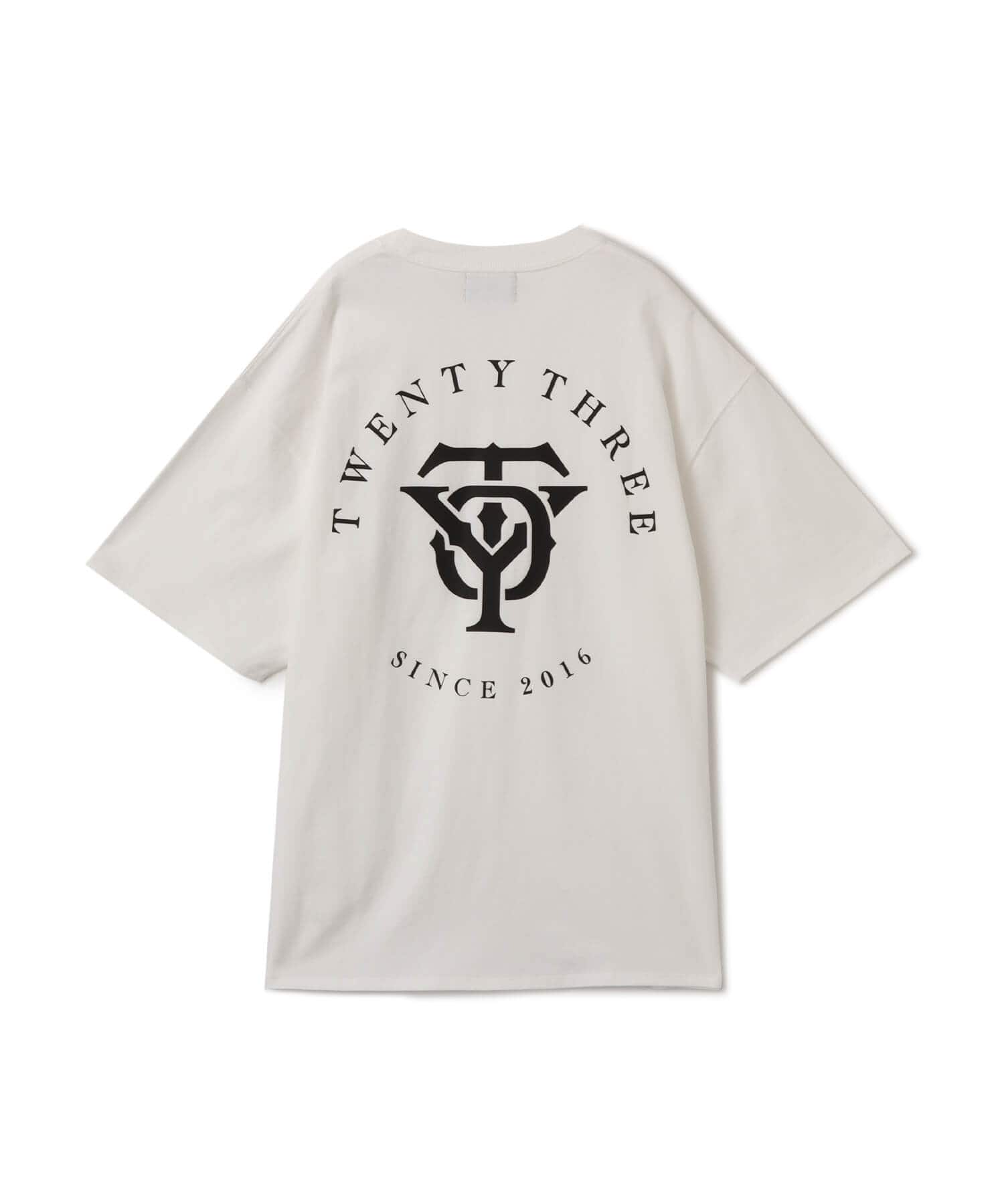 TOKYO 23 Circle Logo T-shirt WHITEのメイン画像