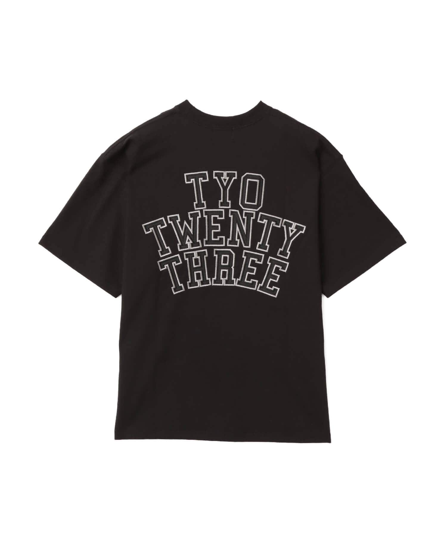TOKYO 23 Patch Logo T-shirt BLACKのメイン画像