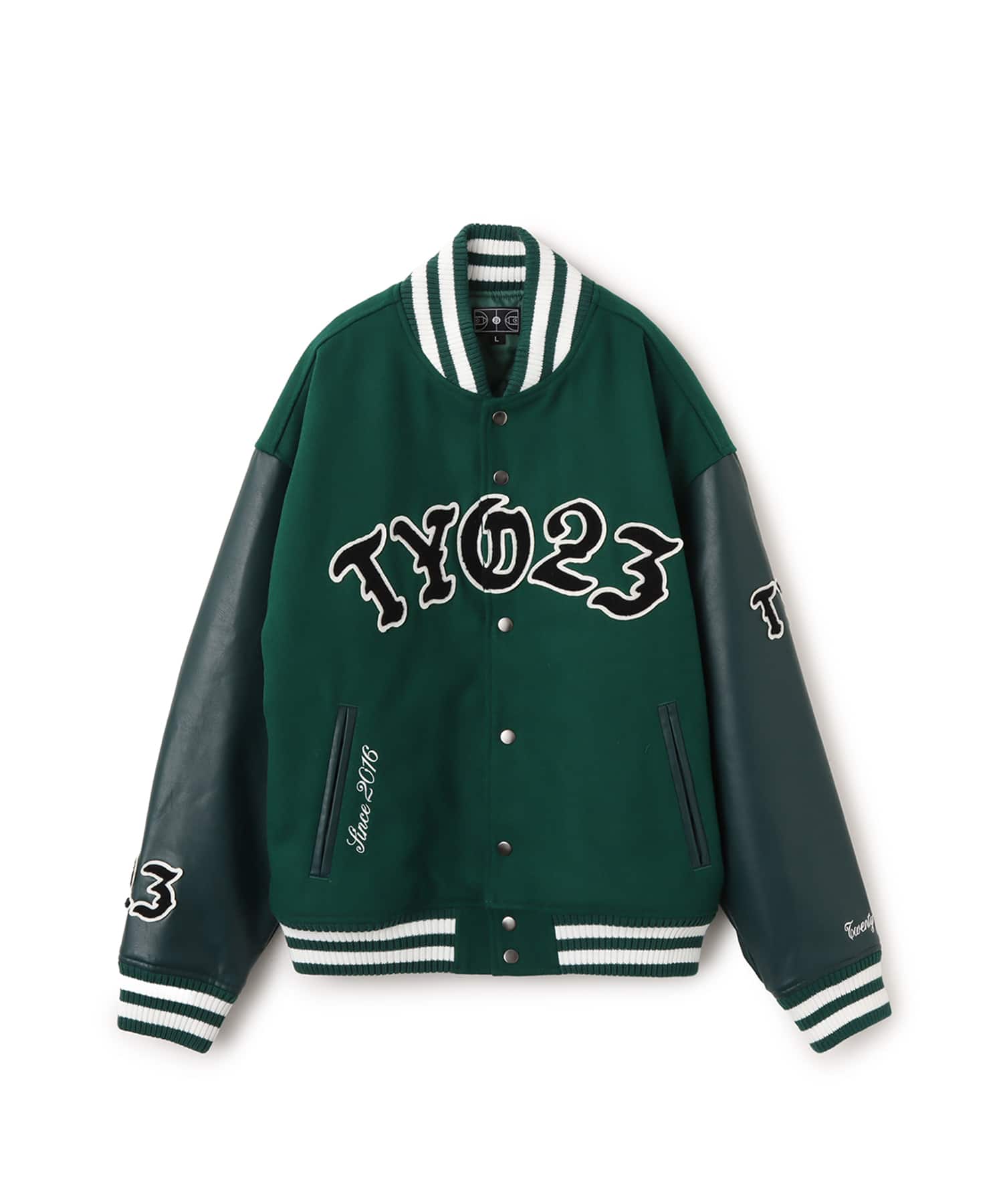 TOKYO 23 Varsity Jacket GREENのメイン画像