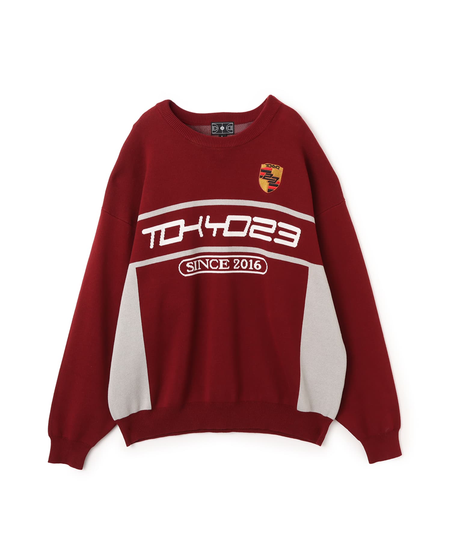 TOKYO 23 Racing Emblem Sweater REDのメイン画像