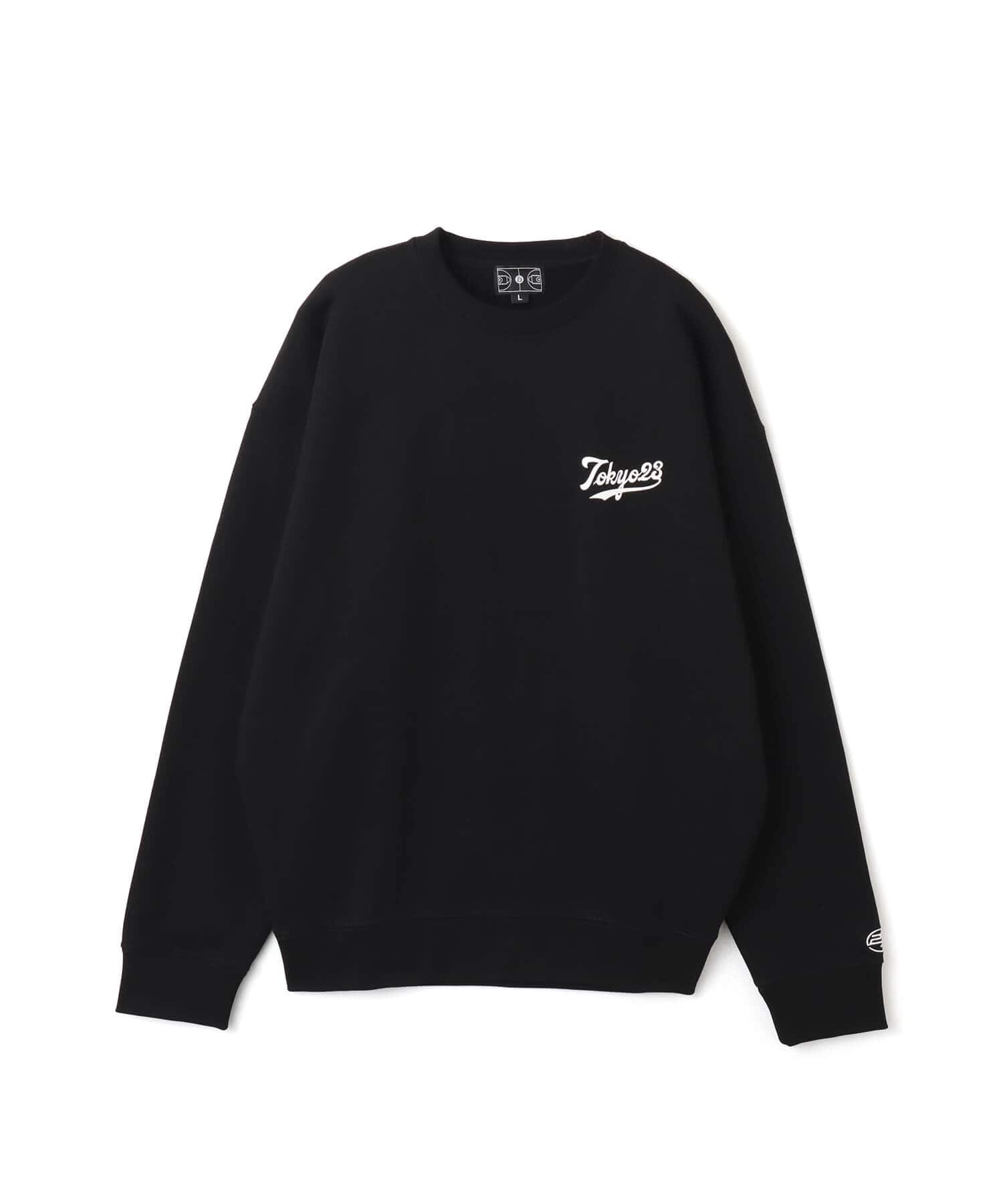TOKYO 23 Script Logo Sweatshirt BLACKのメイン画像