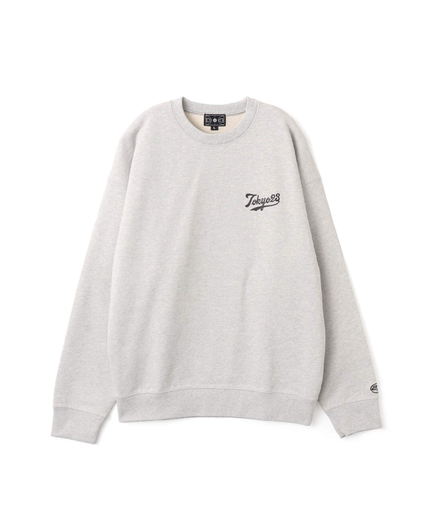TOKYO 23 Script Logo Sweatshirt GRAYのメイン画像