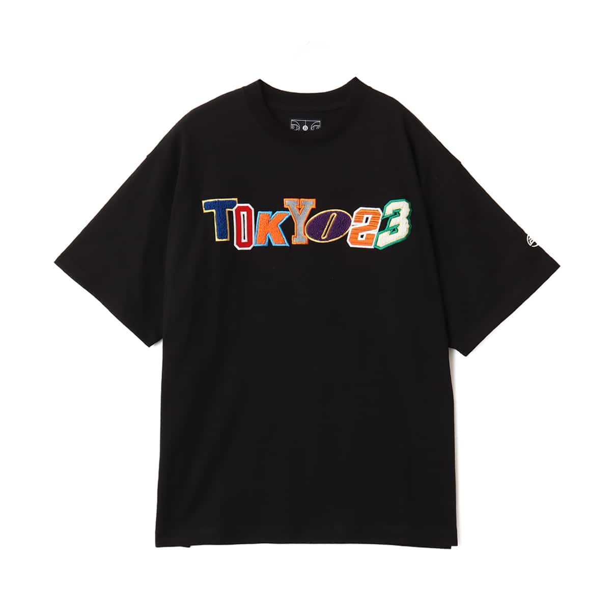 TOKYO 23 EMBROIDERY T-shirt BLACKのメイン画像