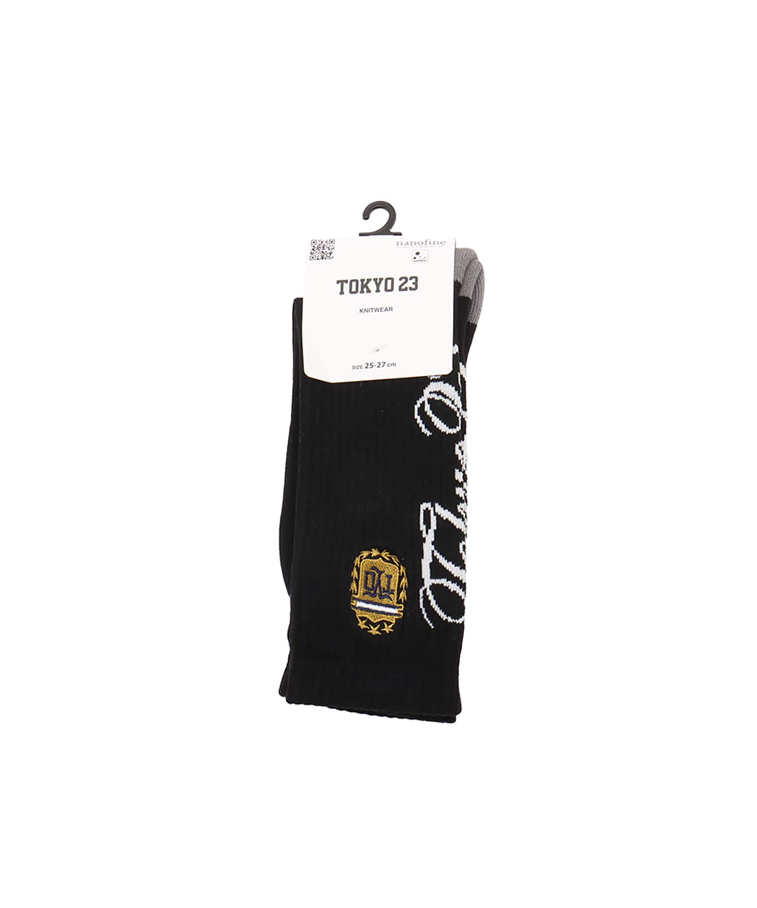 TOKYO 23 GAME SOCKS BLACKのメイン画像