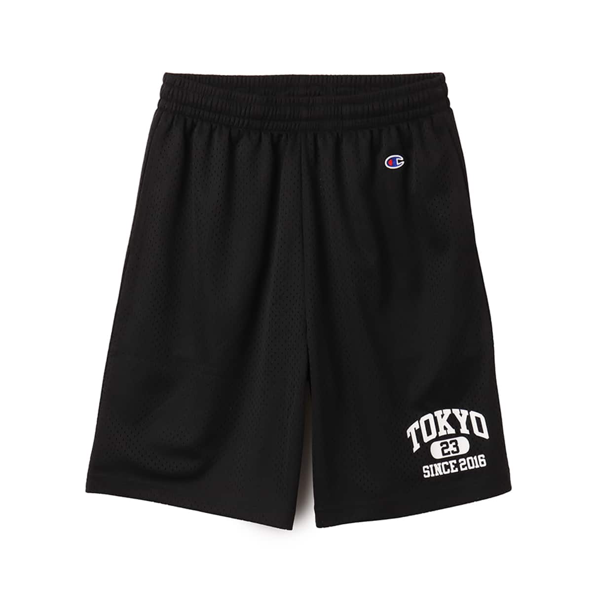 TOKYO23 × champion MESH Shorts BLACK（トウキョウ23