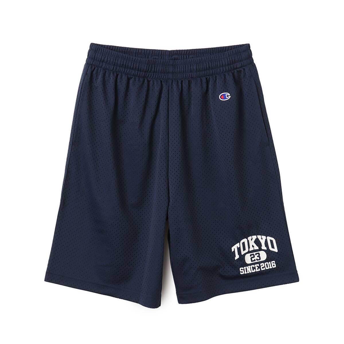 TOKYO23 × champion MESH Shorts NAVYのメイン画像