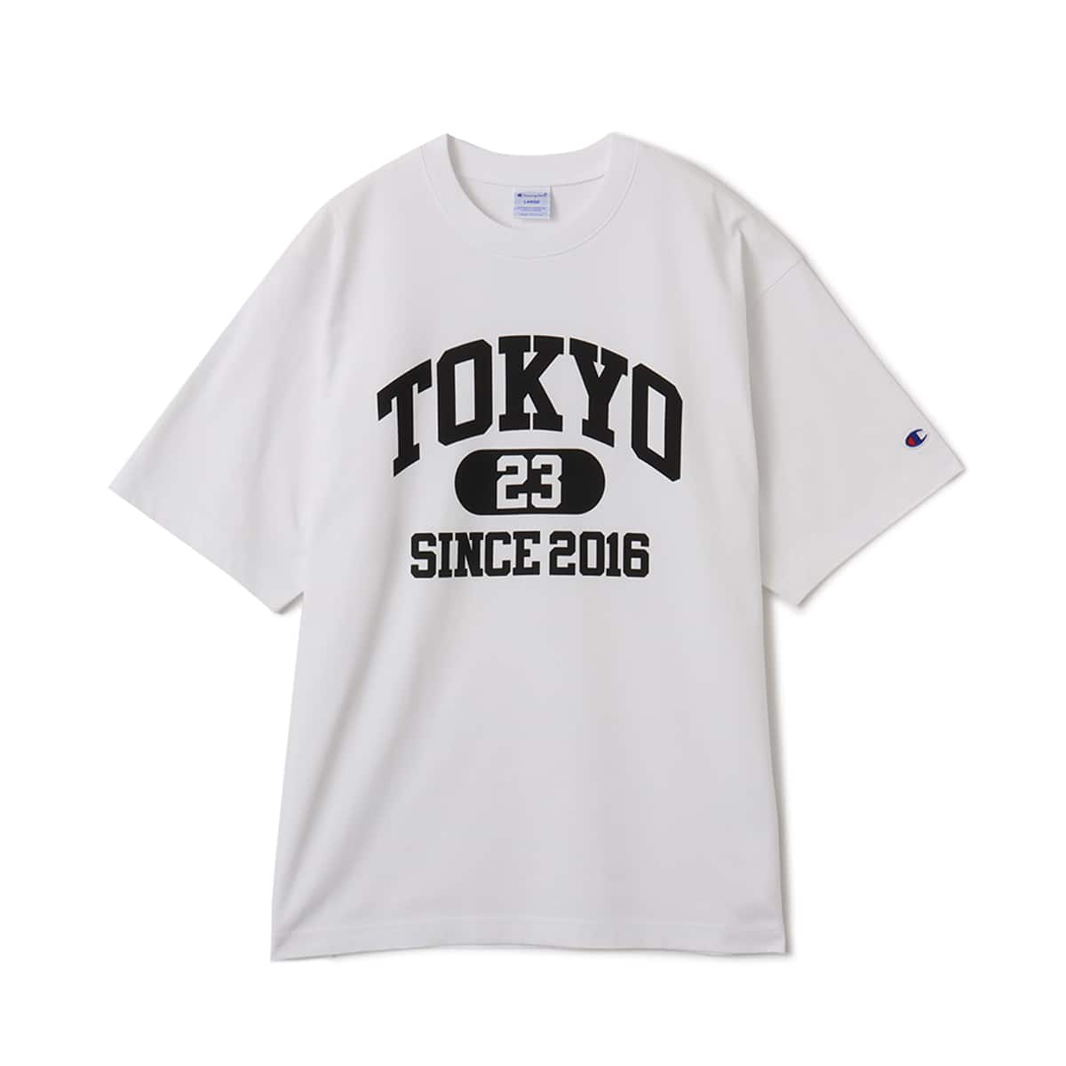 TOKYO23 × champion College Logo T-shirt WHITEのメイン画像