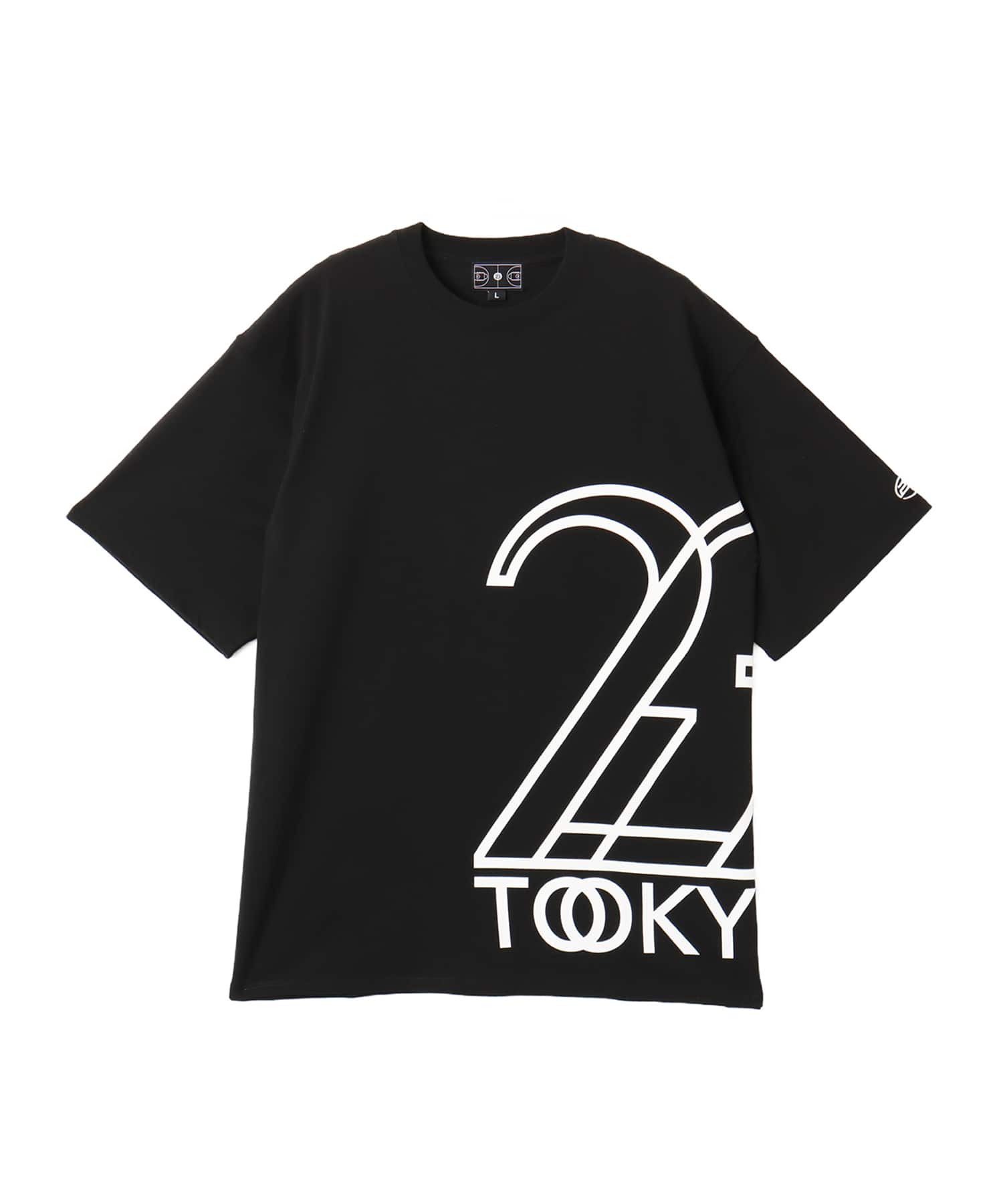 TOKYO 23 Big Logo T-shirt BLACKのメイン画像