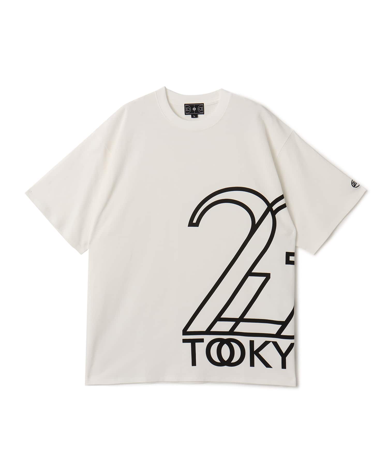 TOKYO 23 Big Logo T-shirt WHITEのメイン画像