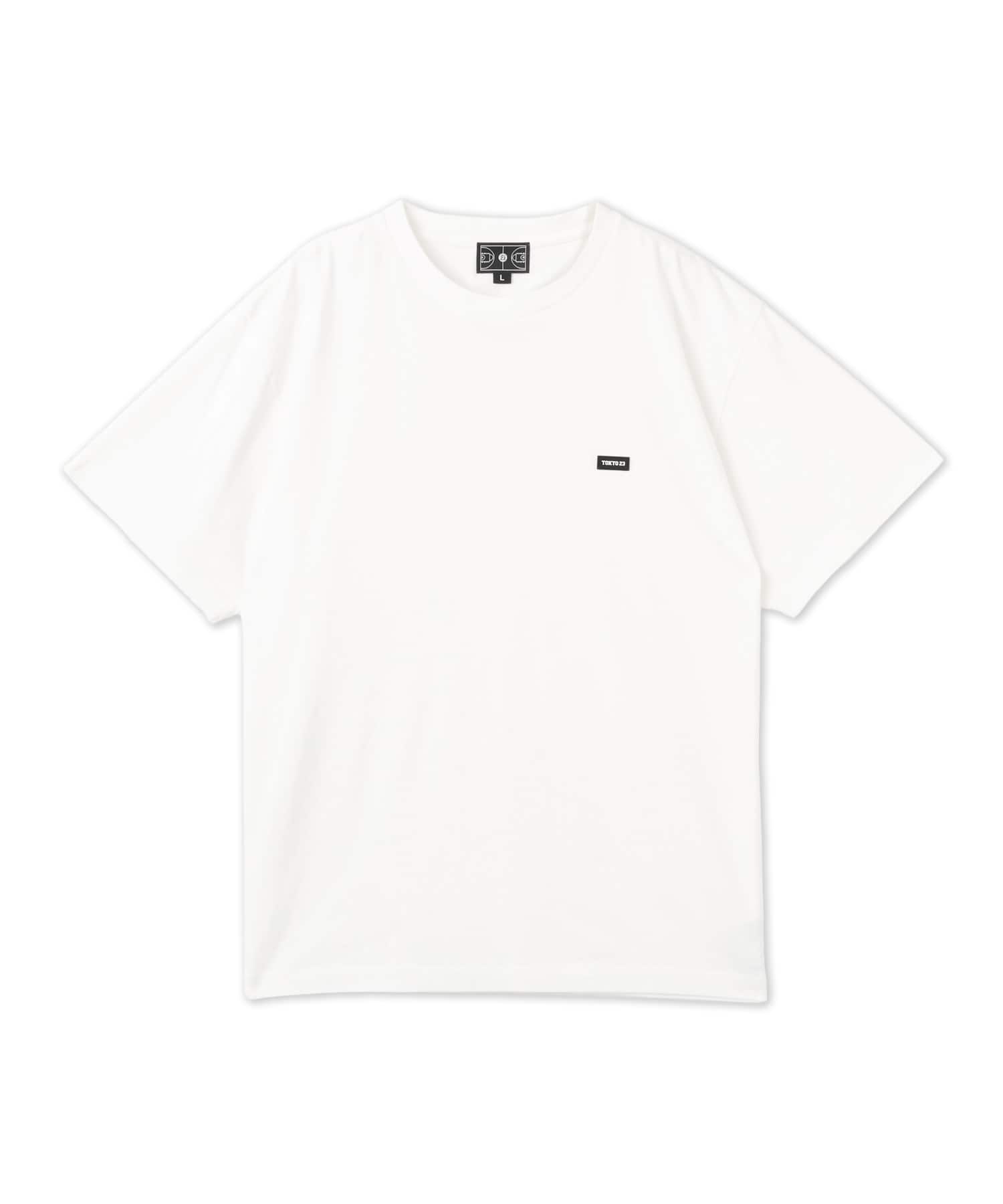 TOKYO 23 Patch Logo T-shirt WHITEのメイン画像
