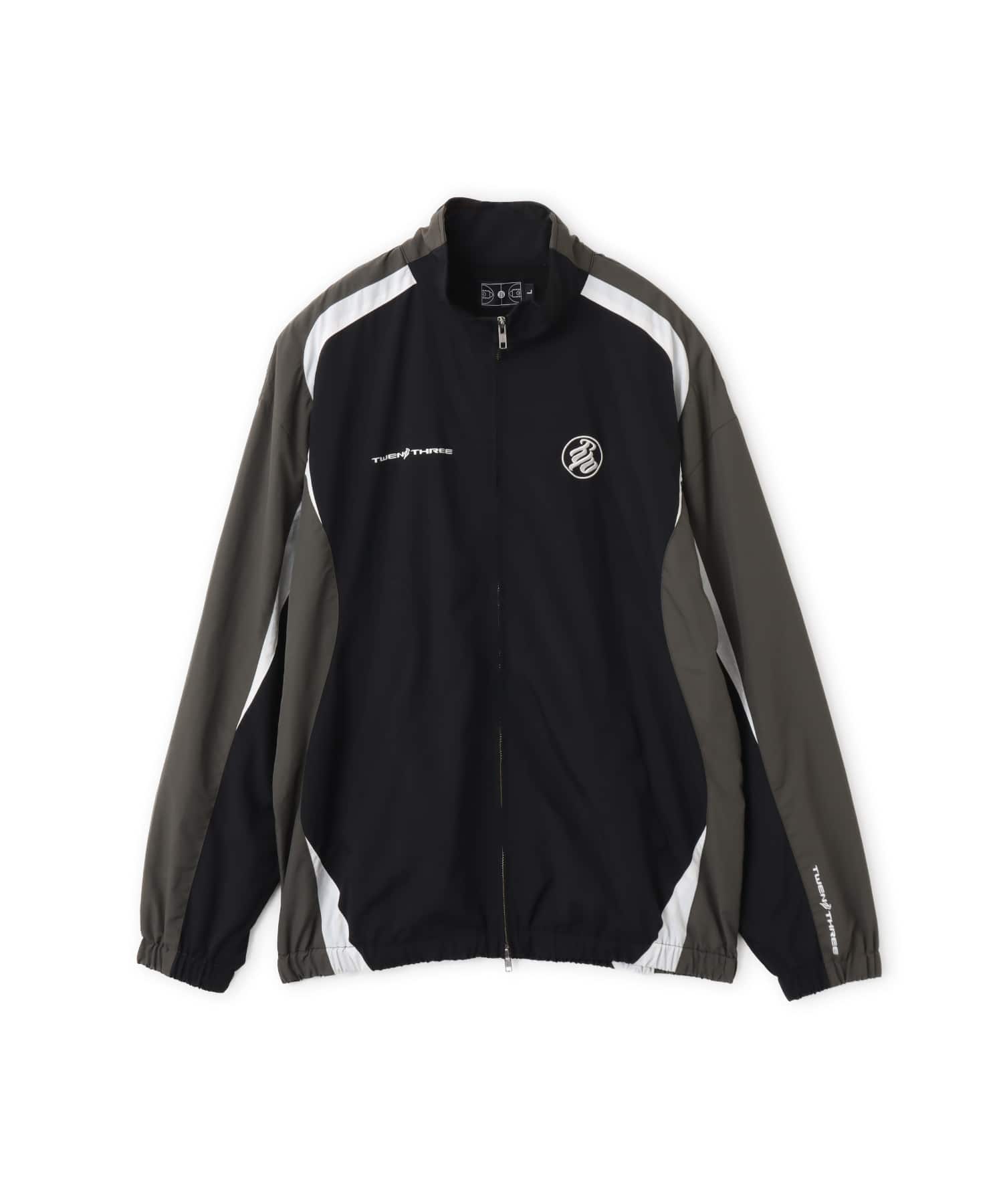 TOKYO 23 Nylon Track Jacket BLACKのメイン画像