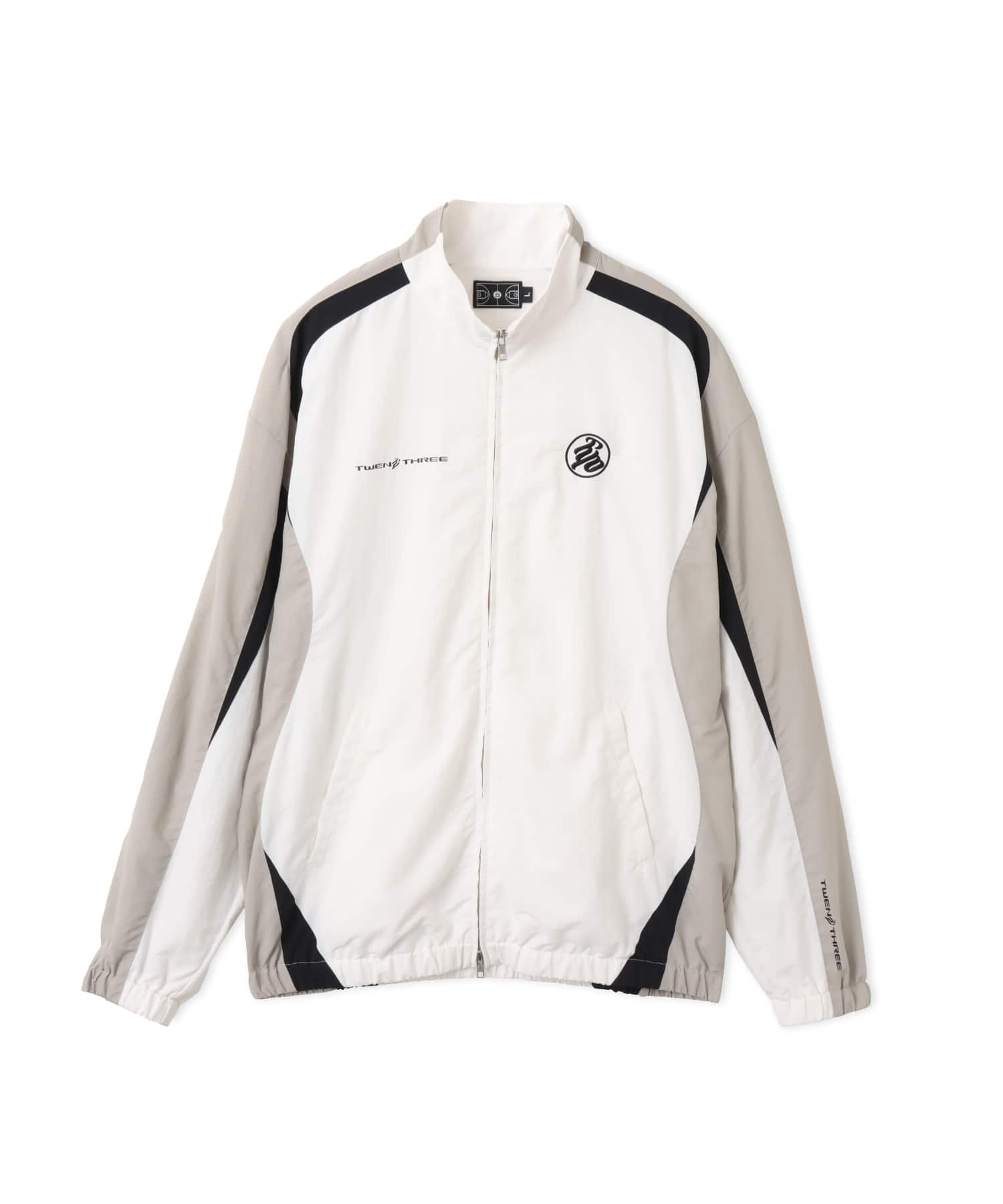 TOKYO 23 Nylon Track Jacket WHITEのメイン画像